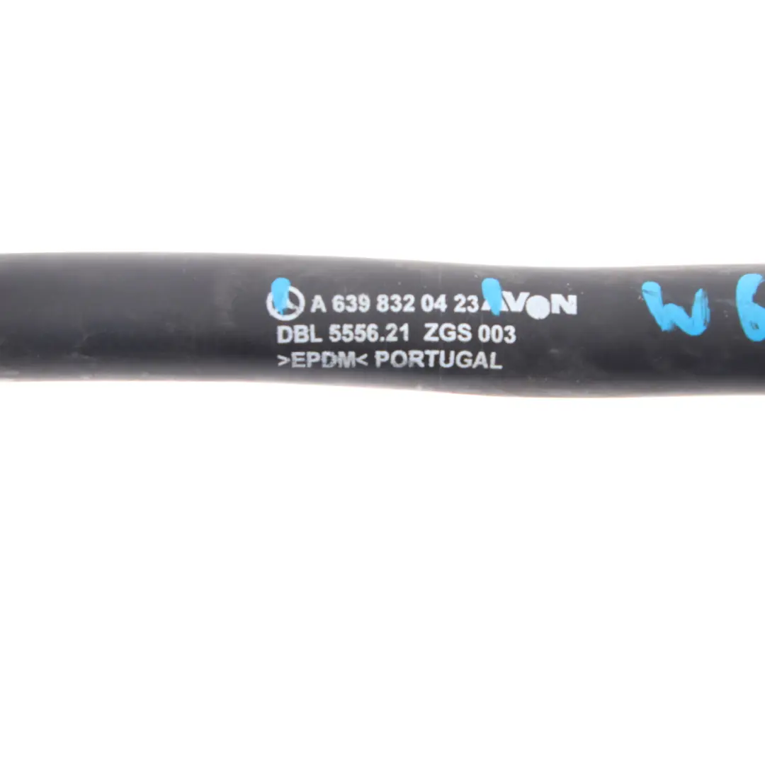 Water Hose Mercedes Vito Viano W639 Cooling Coolant Pipe Line to with Part number A6398320423 Water Hose Mercedes Vito Viano W639 Cooling Coolant Pipe Line - SKU A6398320423 - Part number A6398320423