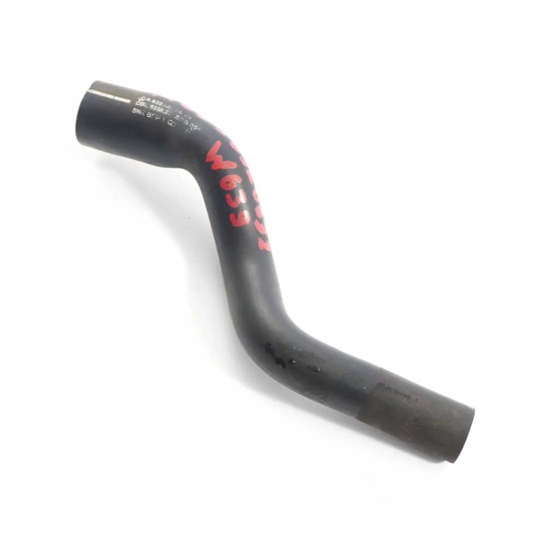 OM646 Tubo de Manguera del Calentador Drenaje para Mercedes Vito W639 con número de pieza A6398320623 Mercedes Vito W639 OM646 Tubo de Manguera del Calentador Drenaje - SKU A6398320623 - Número de pieza A6398320623