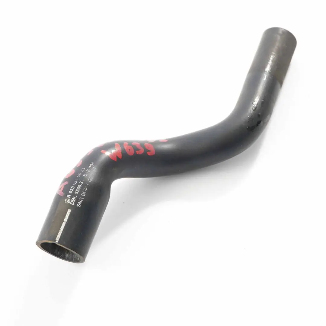OM646 Tubo de Manguera del Calentador Drenaje para Mercedes Vito W639 con número de pieza A6398320623 Mercedes Vito W639 OM646 Tubo de Manguera del Calentador Drenaje - SKU A6398320623 - Número de pieza A6398320623