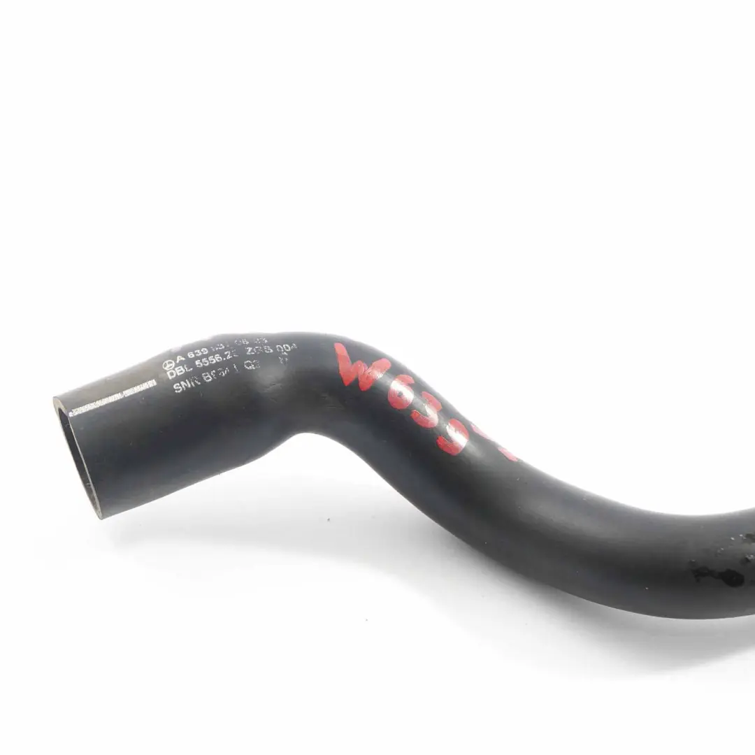 Heater Hose Mercedes Vito W639 OM646 Water Drain Coolant Pipe to with Part number A6398320623 Heater Hose Mercedes Vito W639 OM646 Water Drain Coolant Pipe - SKU A6398320623 - Part number A6398320623