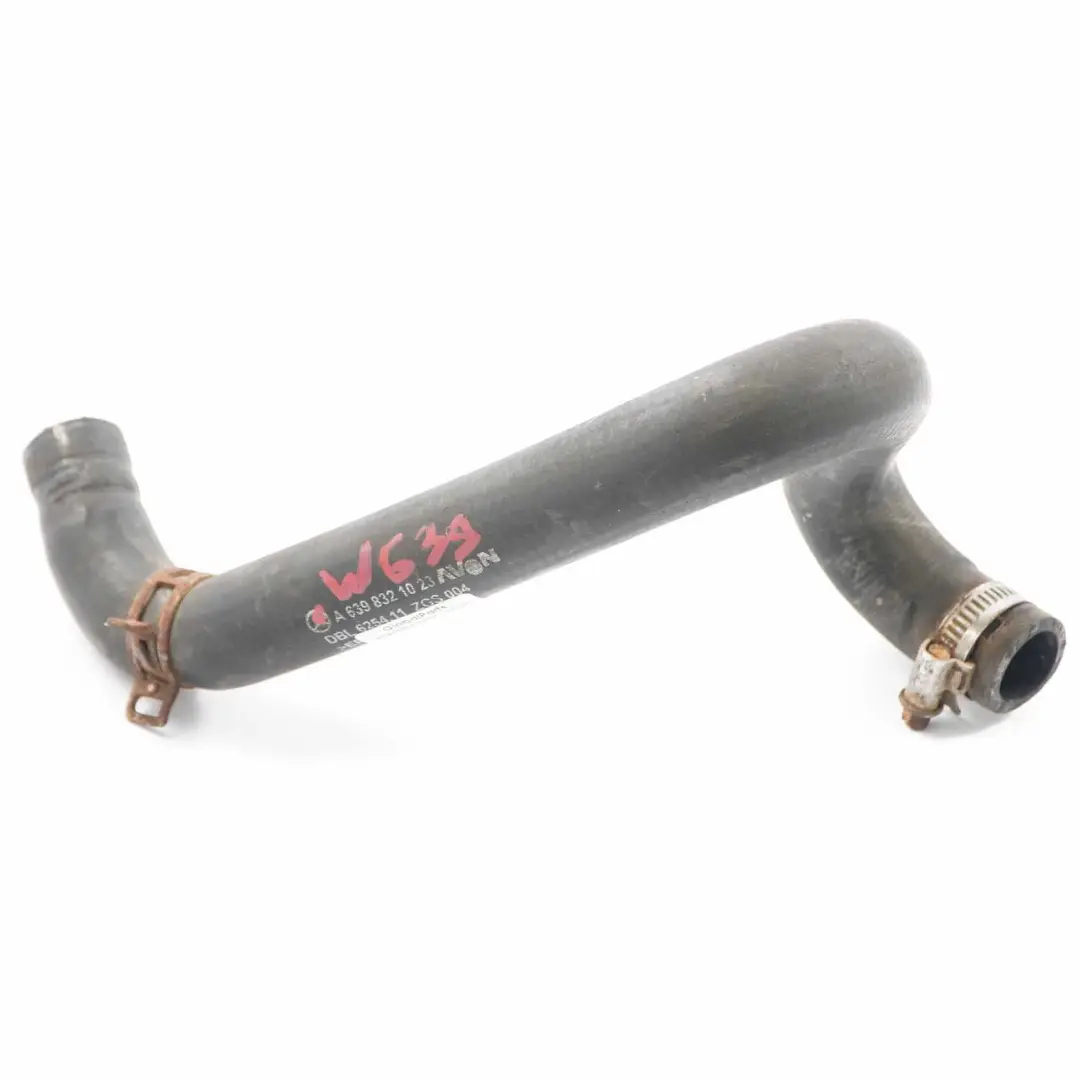 Mercedes Vito W639 OM646 Kühlmittel Schlauch Wasser Rohr Leitung - SKU A6398321023 - Teilenummer A6398321023