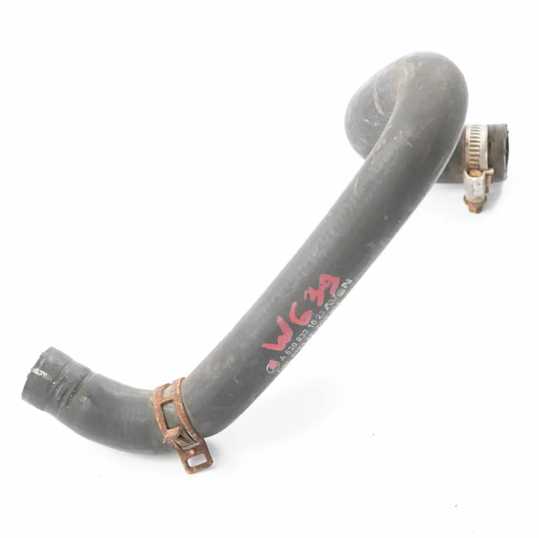Mercedes Vito W639 OM646 Liquide refroidissement Tuyau d'eau Ligne - SKU A6398321023 - Numéro de pièce A6398321023