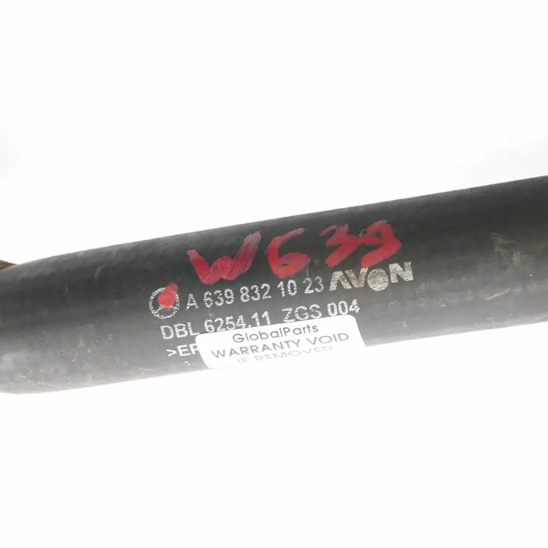 Mercedes Vito Viano W639 OM646 Przewód Wąż Wody - SKU A6398321023 - Numer Części A6398321023