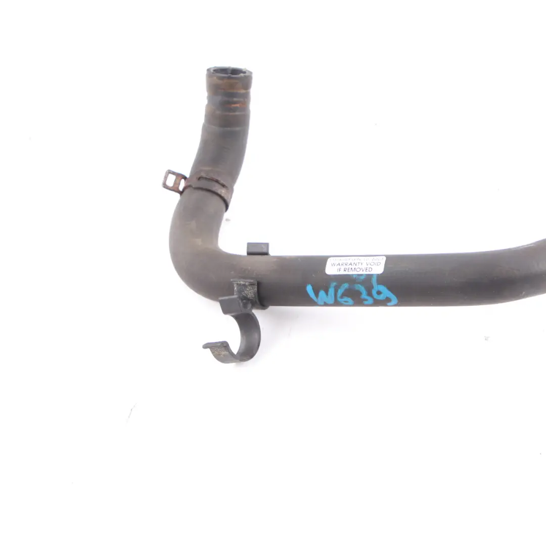 Heat Exchanger Hose Water Coolant Pipe Line to Mercedes Vito Viano W639 with Part number A6398321593 Mercedes Vito Viano W639 Heat Exchanger Hose Water Coolant Pipe Line - SKU A6398321593 - Part number A6398321593
