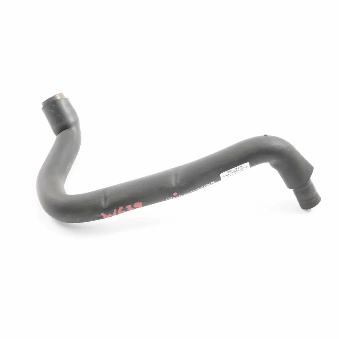 Water Hose Mercedes Vito W639 Cooling Radiator Coolant Pipe Hose to with Part number A6398321823 Water Hose Mercedes Vito W639 Cooling Radiator Coolant Pipe Hose - SKU A6398321823 - Part number A6398321823