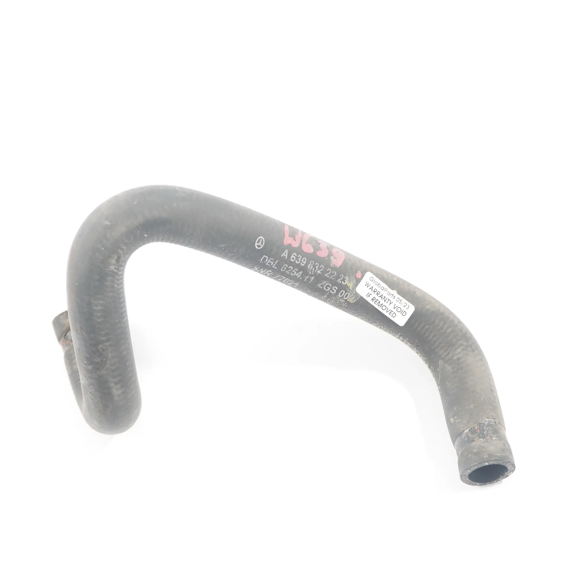 Mercedes Vito Viano W639 Tubo dell'acqua linea di raffreddamento A6398322223