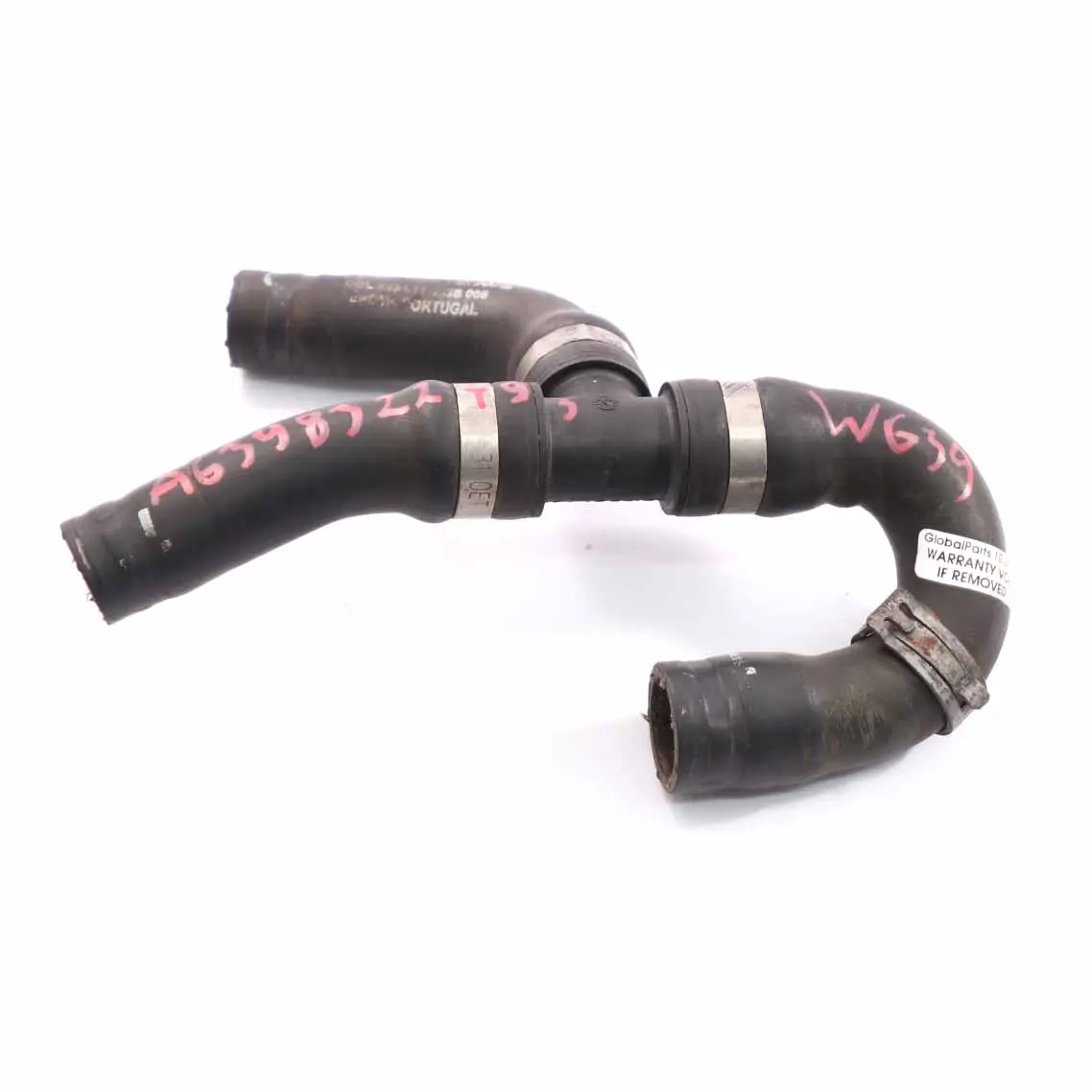 Mercedes Vito Viano W639 OM646 Water Hose Radiator Coolant Pipe Line A6398322493