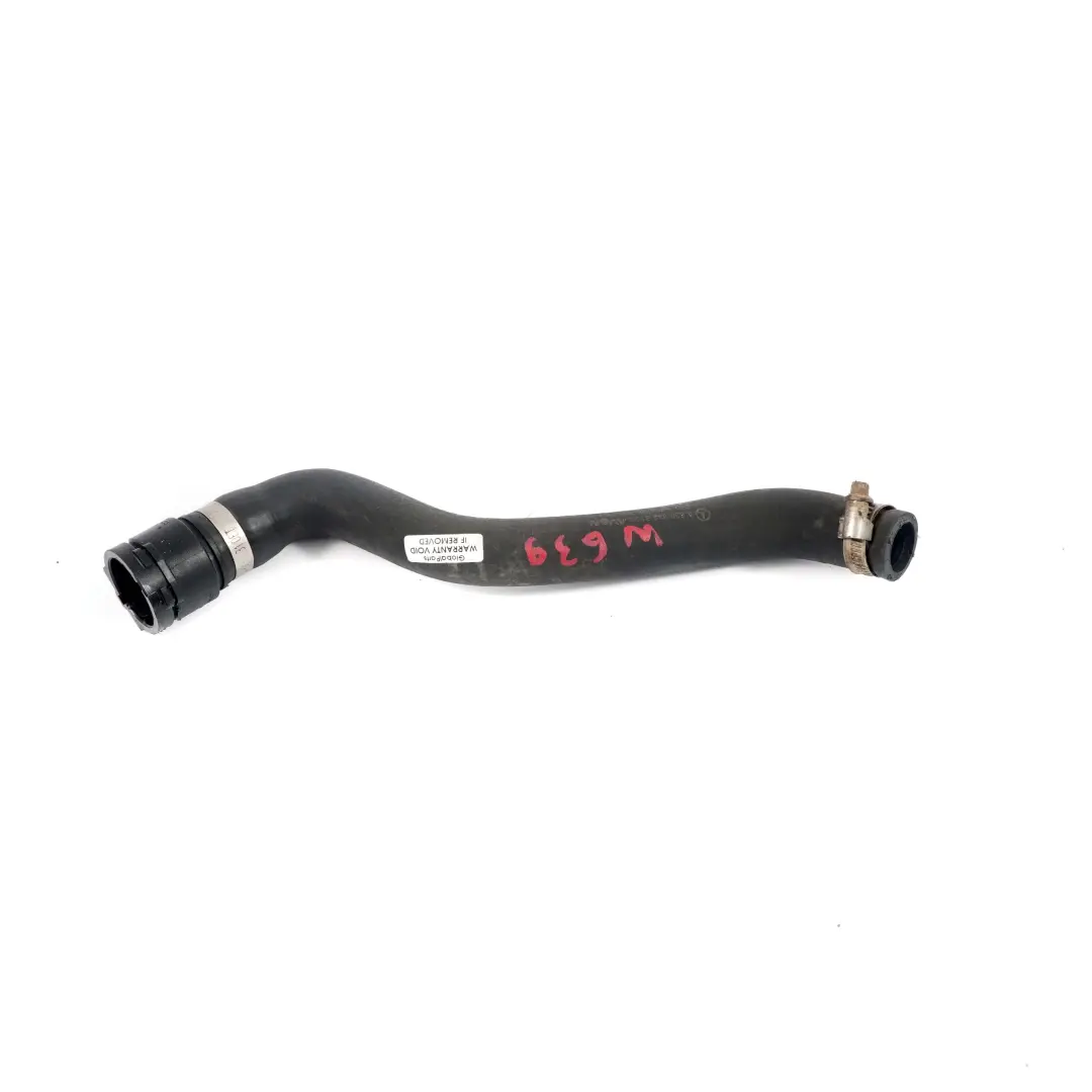 Mercedes Vito W639 Heat Exchanger Water Coolant Hose Pipe Line - SKU A6398328123 - Part number A6398328123