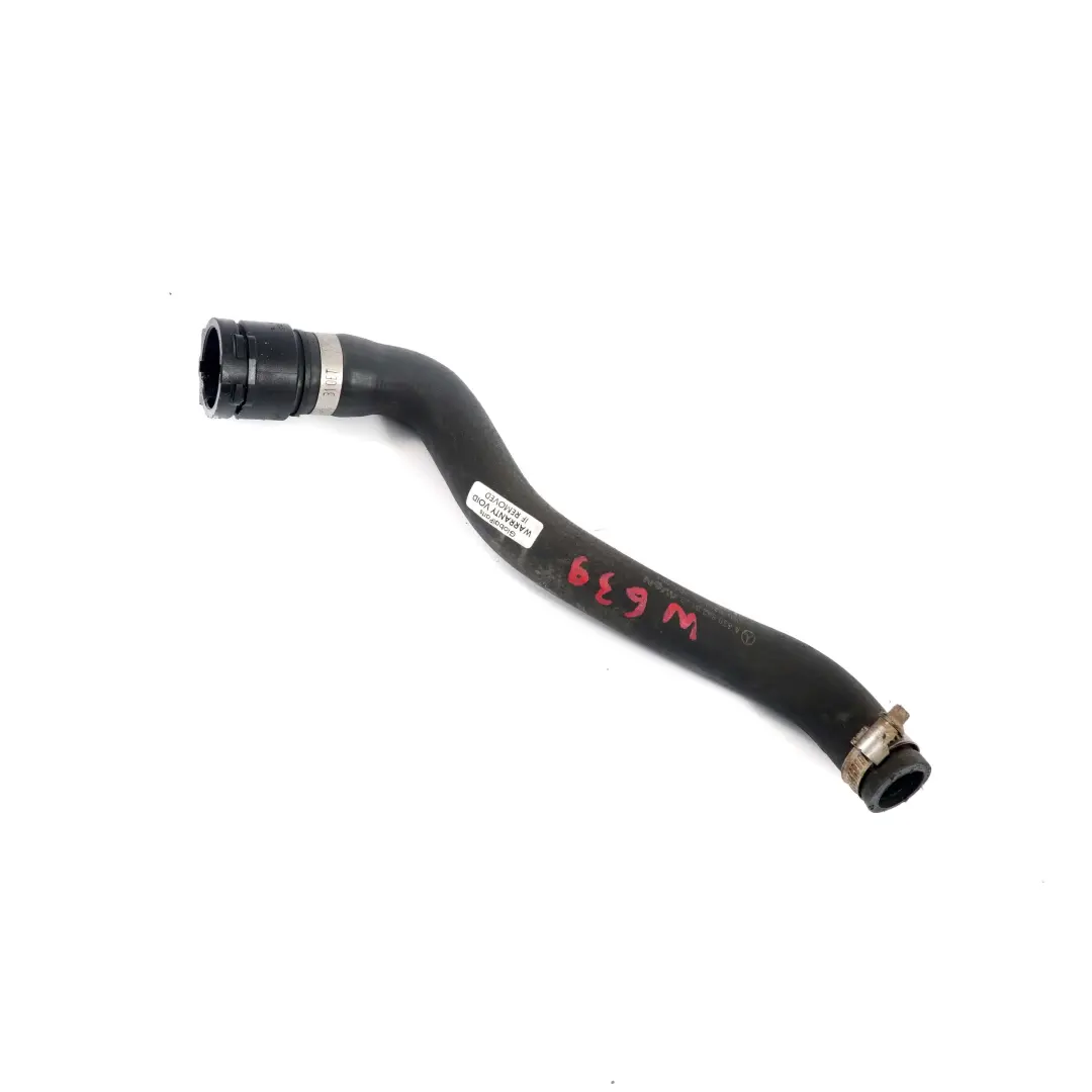 Tubo Flessibile Liquido Acqua Scambiatore Calore per Mercedes Vito W639 con numero di parte A6398328123 Mercedes Vito W639 Tubo Flessibile Liquido Acqua Scambiatore Calore - SKU A6398328123 - Numero di parte A6398328123