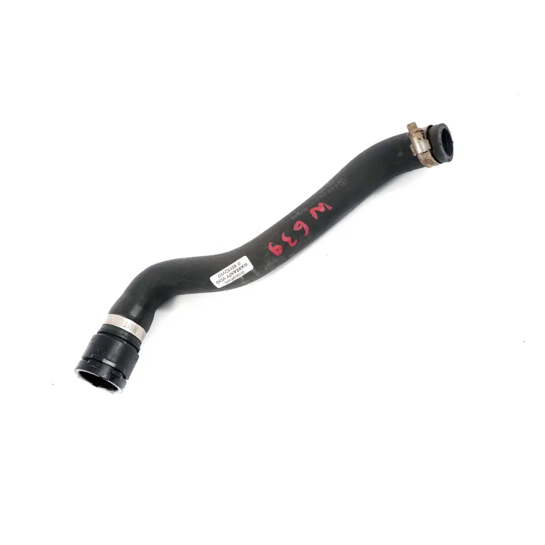 Mercedes Vito W639 Heat Exchanger Water Coolant Hose Pipe Line - SKU A6398328123 - Part number A6398328123