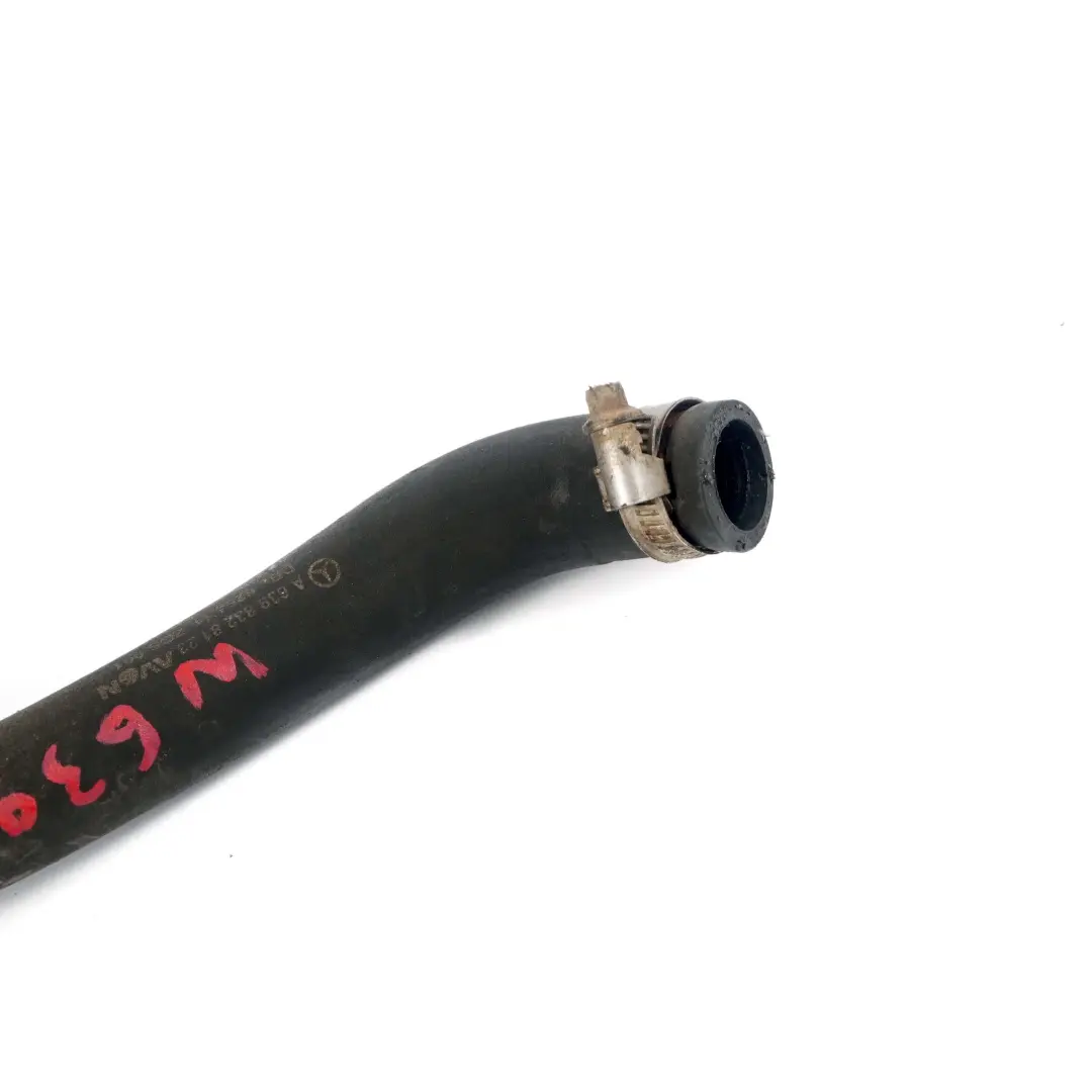 Mercedes Vito W639 Heat Exchanger Water Coolant Hose Pipe Line - SKU A6398328123 - Part number A6398328123