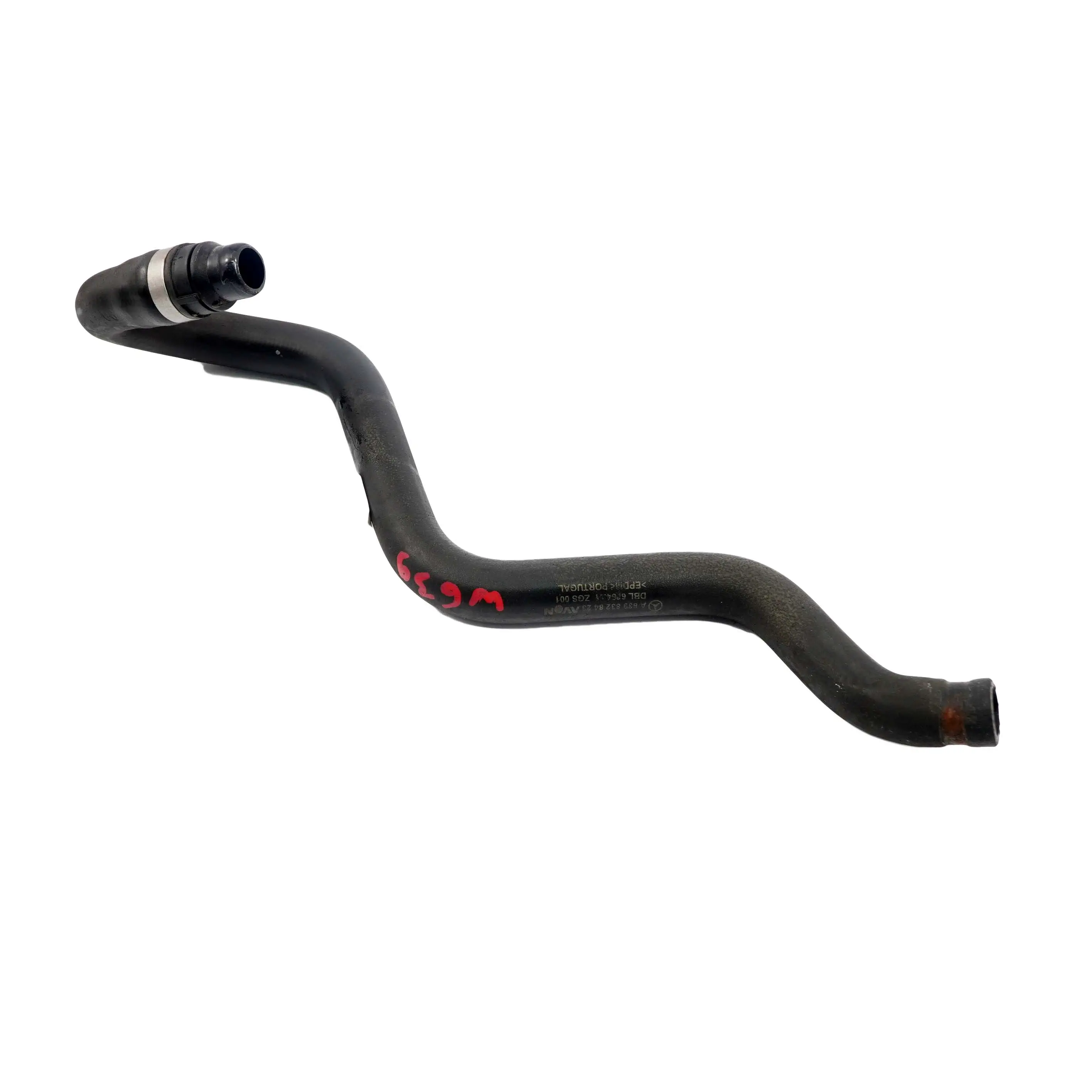 Mercedes Vito W639 scambiatore calore acqua refrigerante tubo linea A6398328423