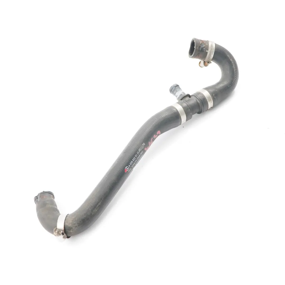 OM646 Coolant Hose Heater Water Pipe to Mercedes Vito Viano W639 with Part number A6398329123 Mercedes Vito Viano W639 OM646 Coolant Hose Heater Water Pipe - SKU A6398329123 - Part number A6398329123