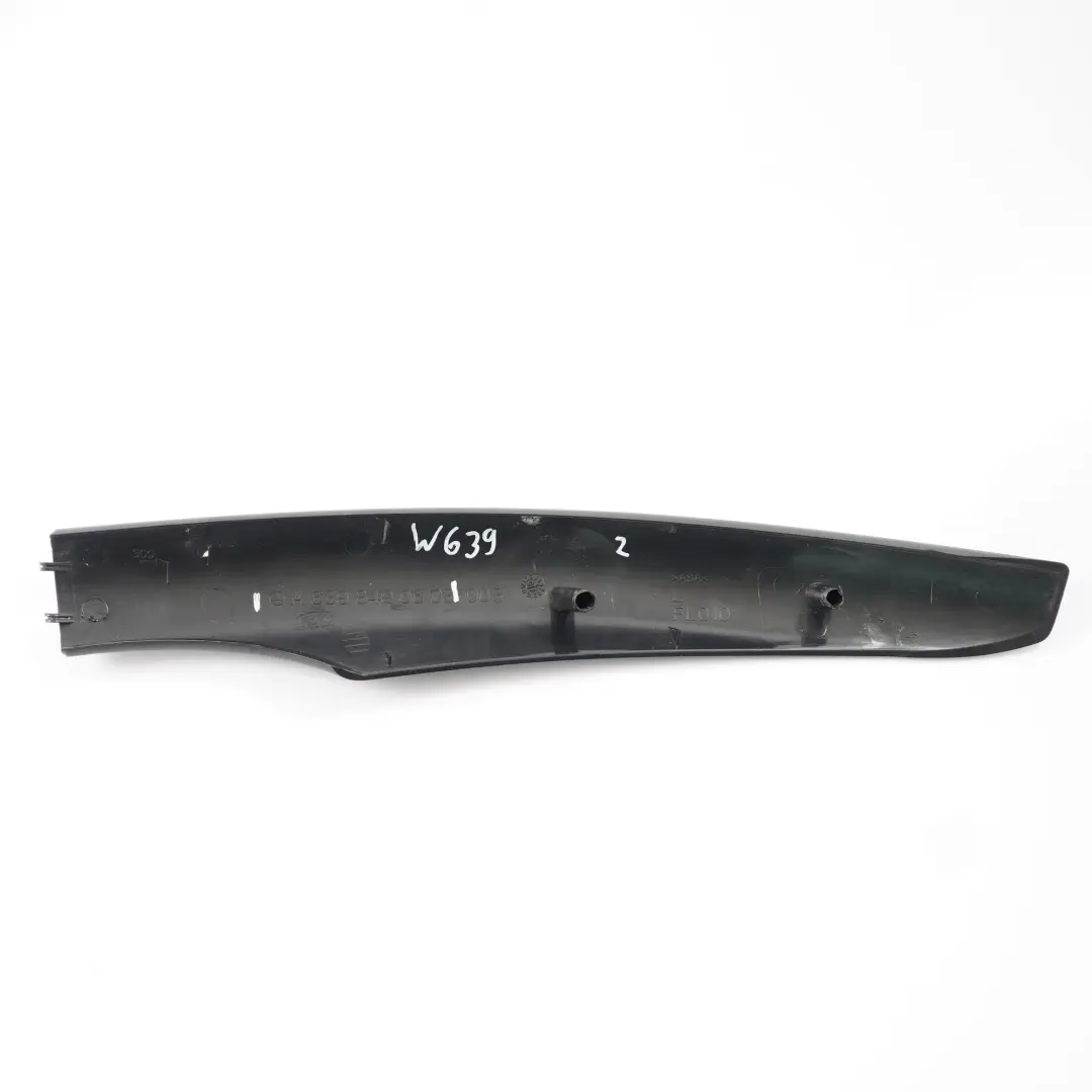 Mercedes Vito W639 Barra de la Barandilla de la Puerta Izquierdo - SKU A6398490603 - Número de pieza A6398490603