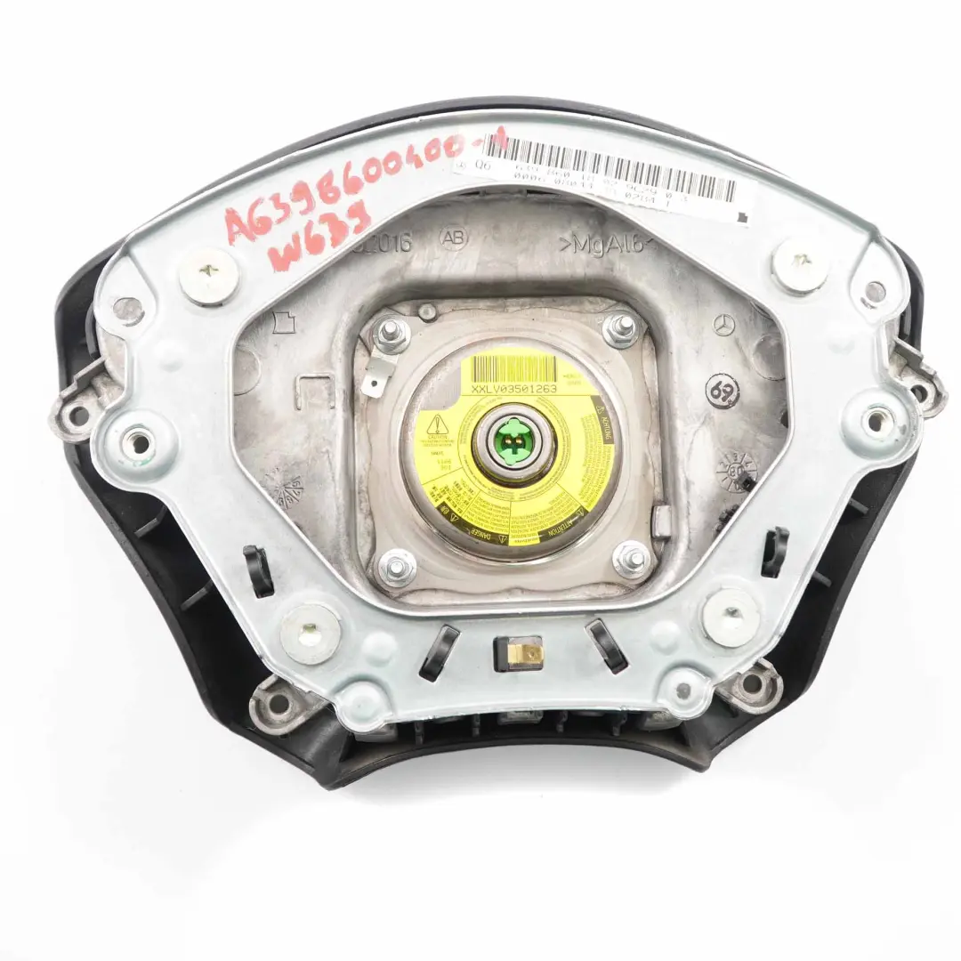 Mercedes W639 Vito Viano Steering Wheel Airbag Driver Air Bag - SKU A6398600400-1 - Part number A6398600400