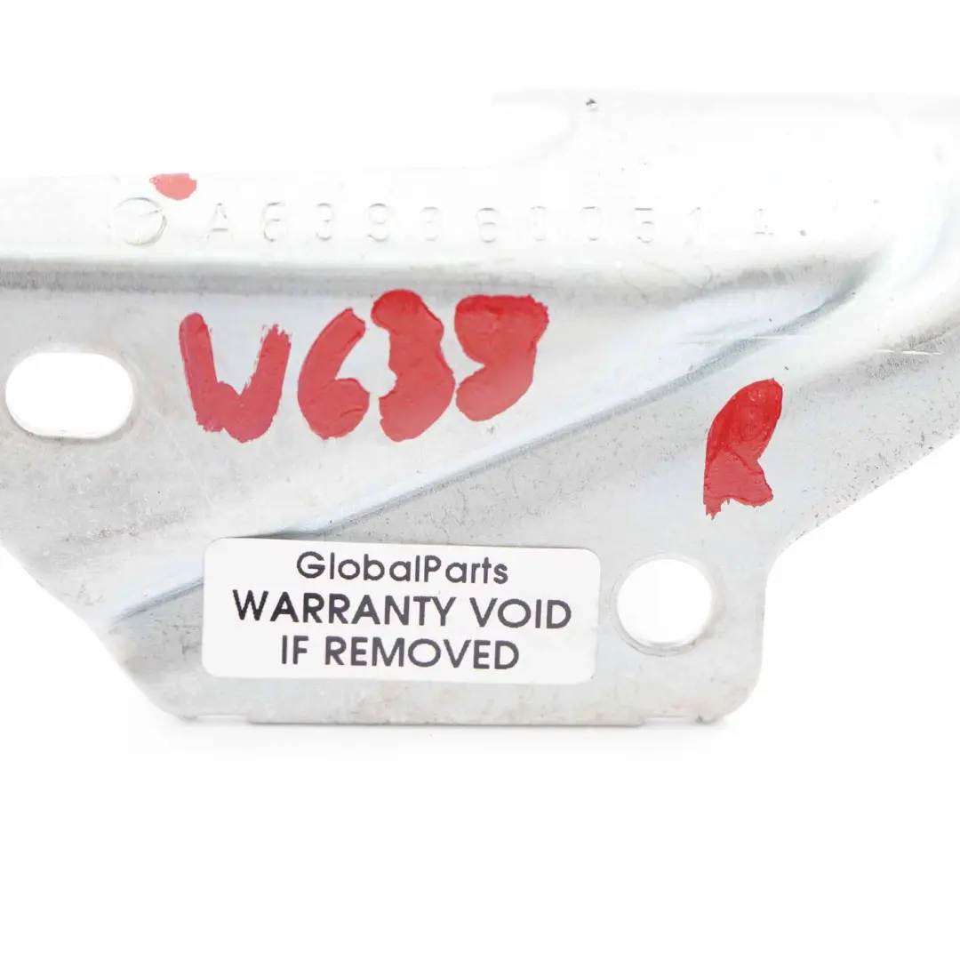 Mercedes Vito W639 Roller Blind Dividing Net Right O/S End Mount - SKU A6398600514 - Part number A6398600514