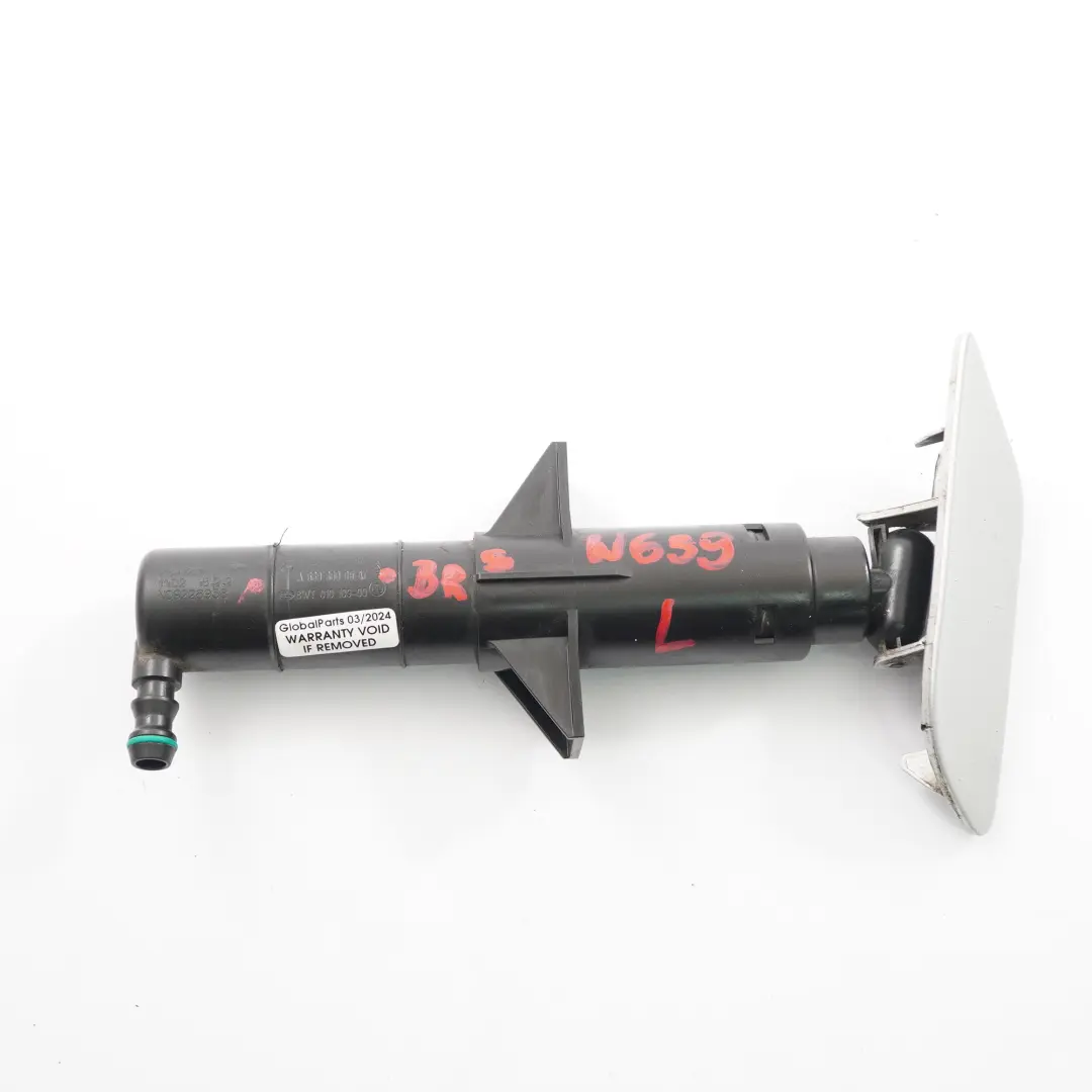 Ugello telescopico lavafari sinistra Argento brillante - 9744 per Mercedes W639 con numero di parte A6398600547 Mercedes W639 Ugello telescopico lavafari sinistra Argento brillante - 9744 - SKU A6398600547-BRS1 - Numero di parte A6398600547