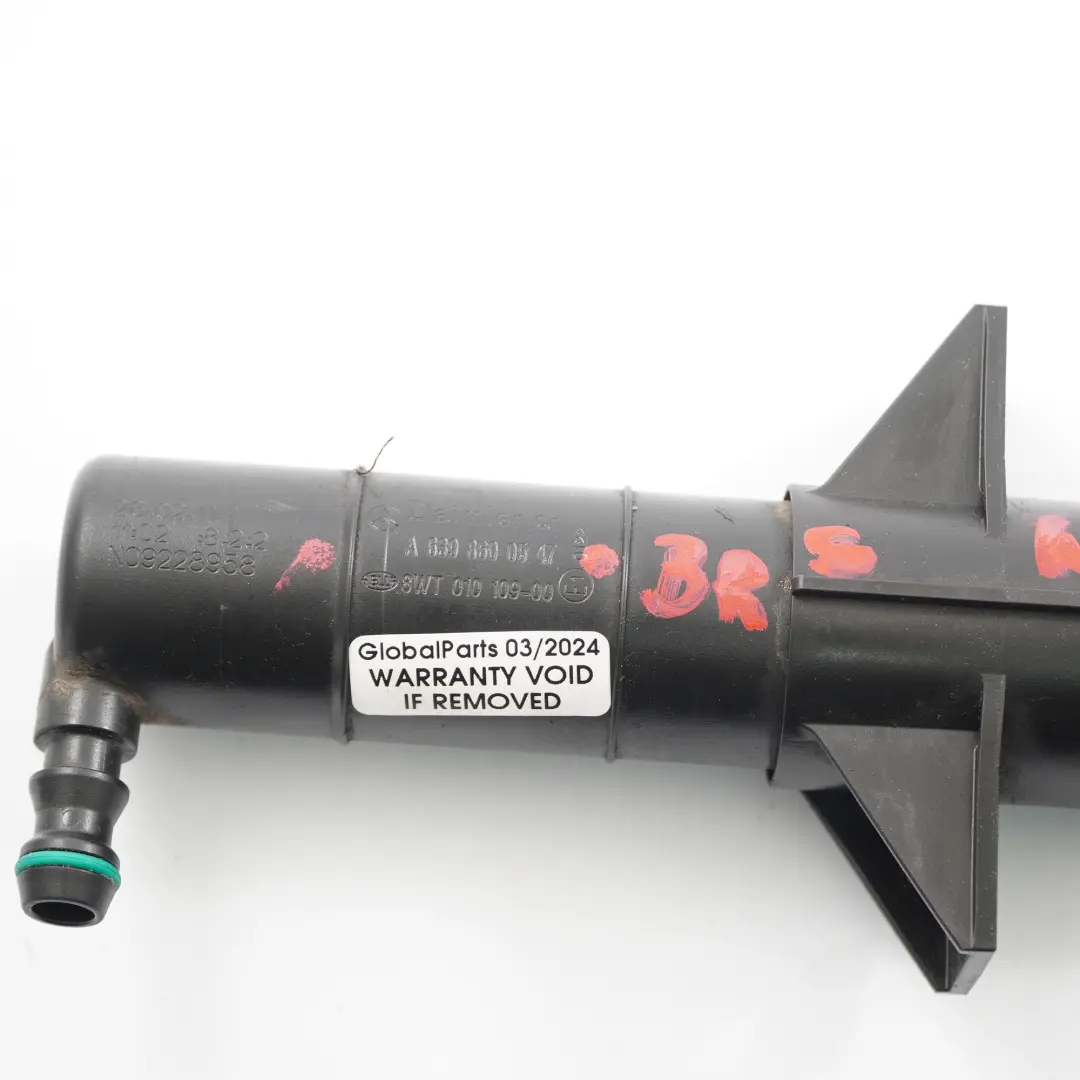 Ugello telescopico lavafari sinistra Argento brillante - 9744 per Mercedes W639 con numero di parte A6398600547 Mercedes W639 Ugello telescopico lavafari sinistra Argento brillante - 9744 - SKU A6398600547-BRS1 - Numero di parte A6398600547