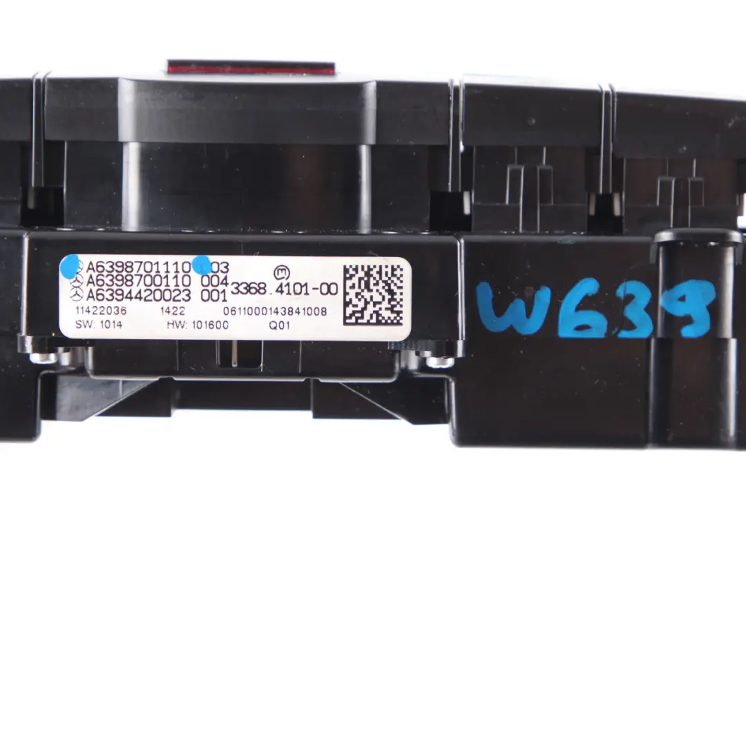 Schalttafel Dash Gefahren warnung ASR Taste für Mercedes Vito W639 mit Teilenummer A6398701110 Mercedes Vito W639 Schalttafel Dash Gefahren warnung ASR Taste - SKU A6398701110 - Teilenummer A6398701110