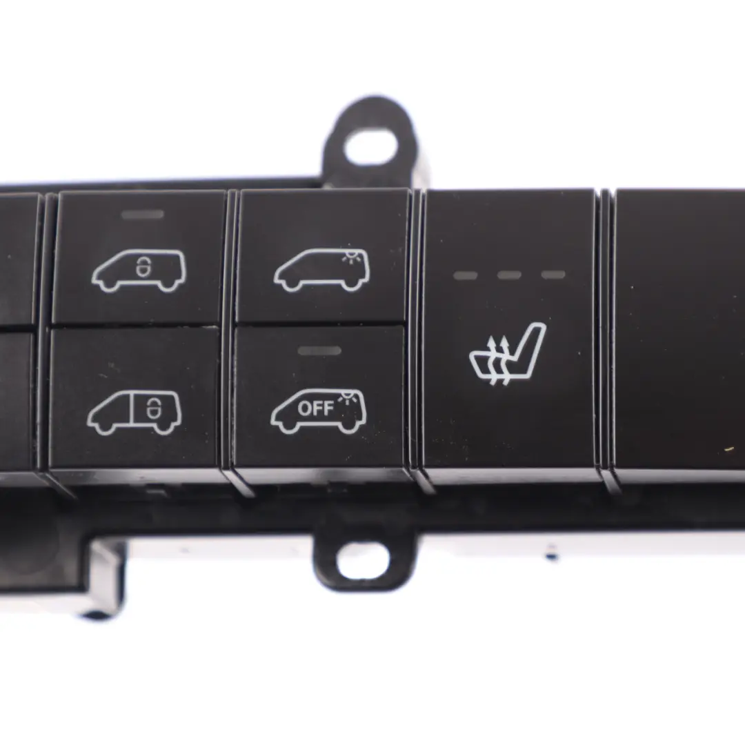 Switch Control Panel Hazard ASR Heated Seat Button to Mercedes W639 with Part number A6398701810 Mercedes W639 Switch Control Panel Hazard ASR Heated Seat Button - SKU A6398701810 - Part number A6398701810