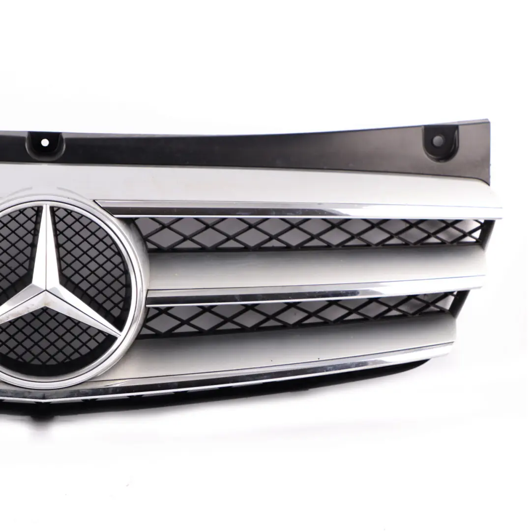 Mercedes Vito W639 Hood Bonnet Grille Front Radiator Trim Panel Silver Chrome - SKU A6398800083 - Part number A6398800083