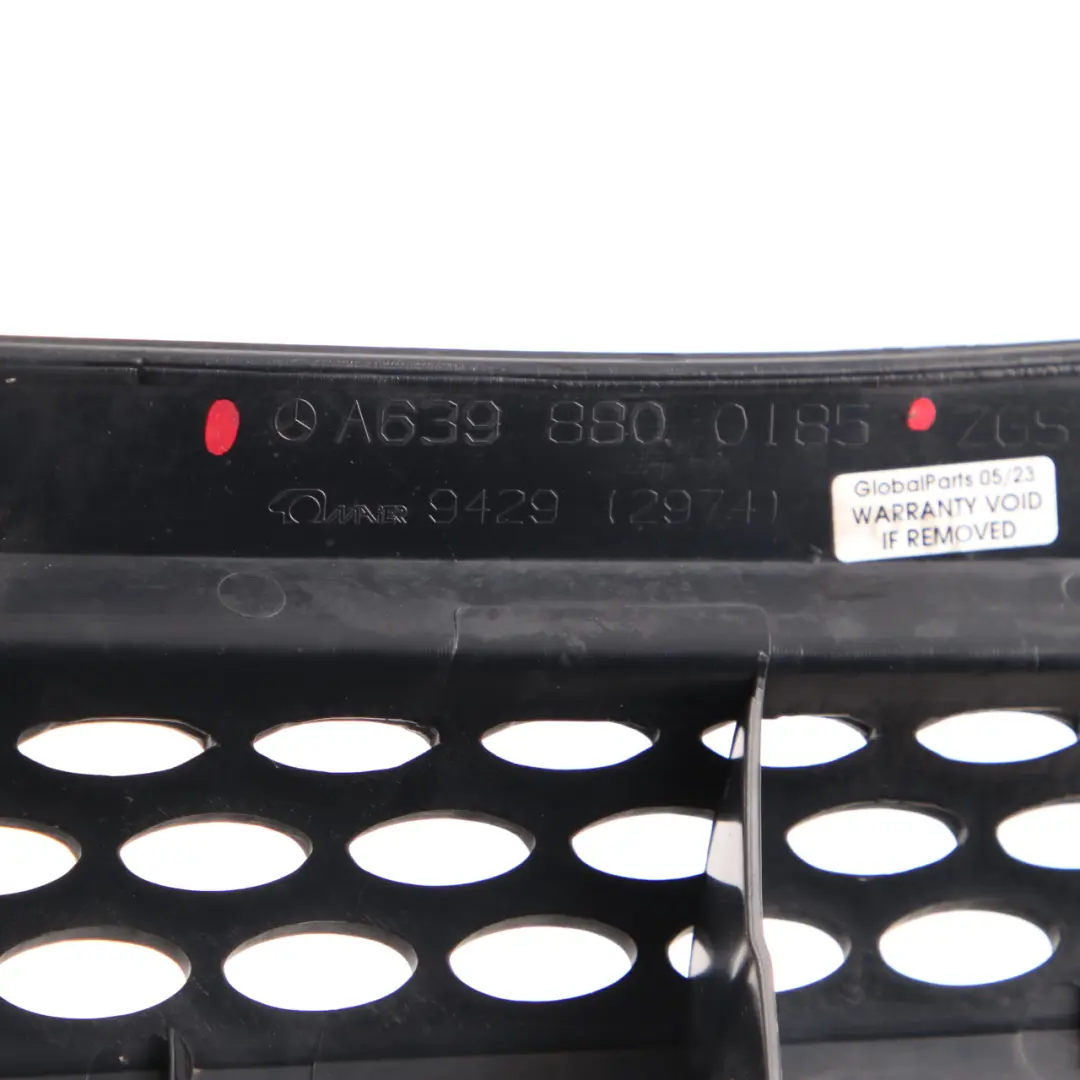  Capó Delantero Mercedes Vito Viano W639 Radiador Parrilla Viga - SKU A6398800185 - Número de pieza A6398800185