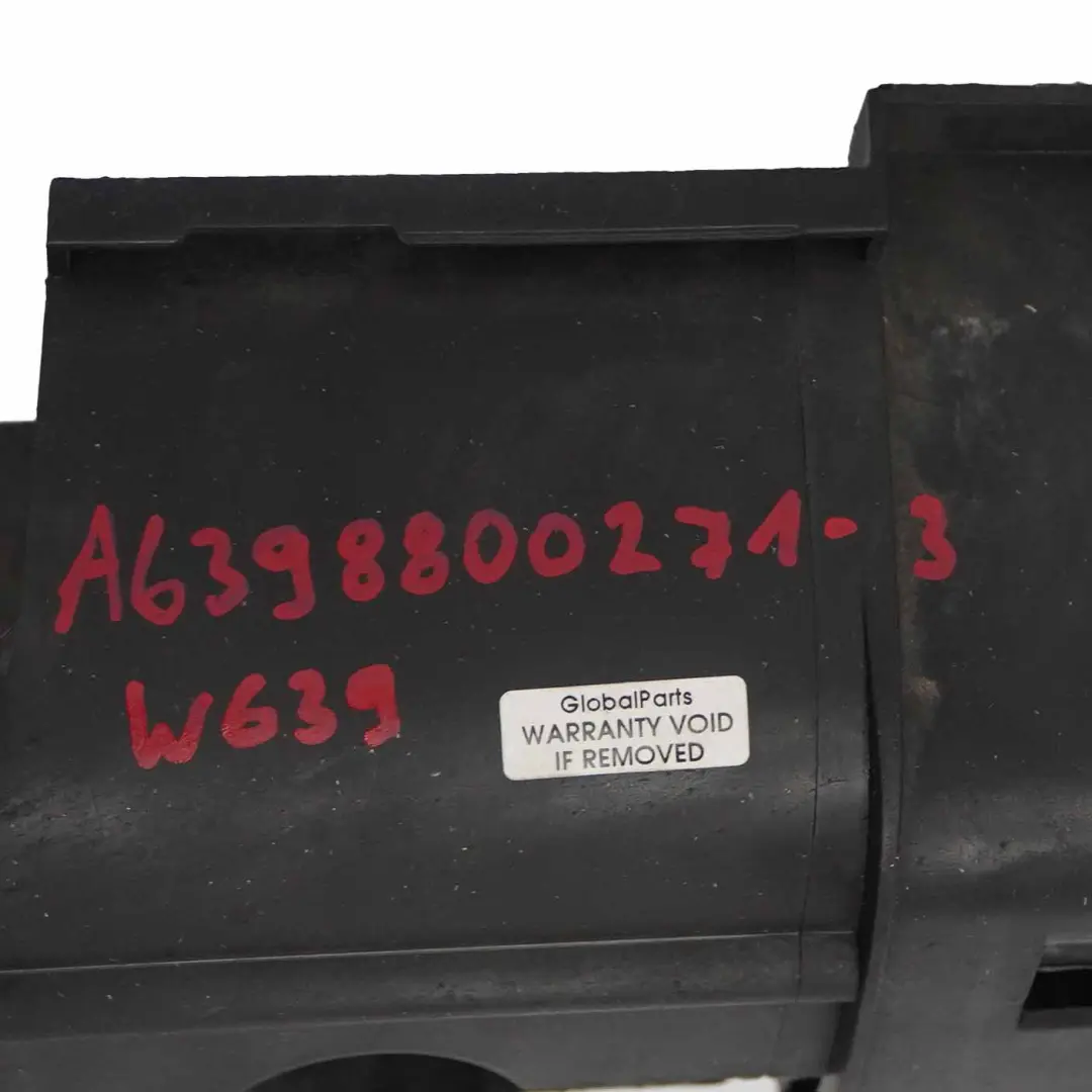 Mercedes Vito W639 Rear Bumper Centre Holder Bracket Mounting Strip - SKU A6398800271-3 - Part number A6398800271