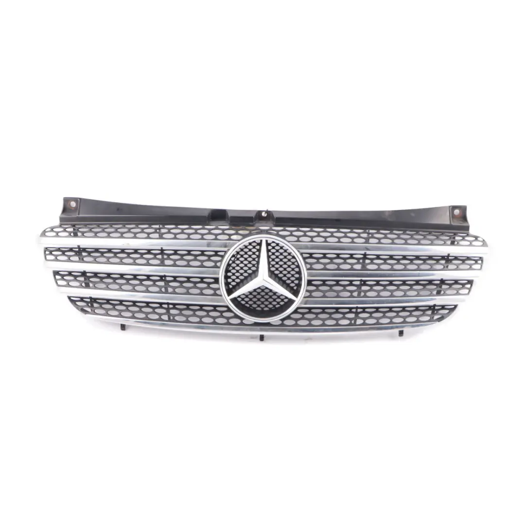 Front Grille Mercedes W639 Radiator Top Chrome Plated Grille to with Part number A6398800285 Front Grille Mercedes W639 Radiator Top Chrome Plated Grille - SKU A6398800285 - Part number A6398800285