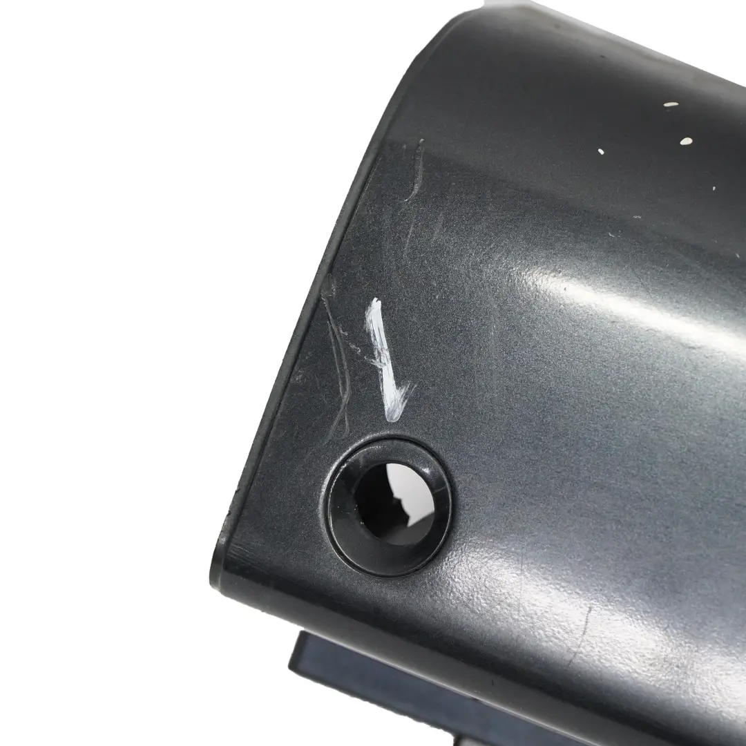 Mercedes Vito W639 Zderzak Tylny Carbon Schwarz Czarny - 040 - SKU A6398800571-CBL - Numer Części A6398800571