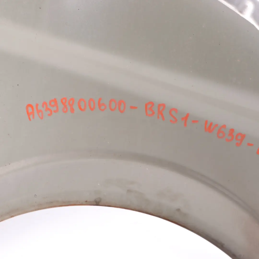 Wing Panel Front Left N/S Fender Brilliant Silver - 9477 to Mercedes Vito W639 with Part number A6398800600 Mercedes Vito W639 Wing Panel Front Left N/S Fender Brilliant Silver - 9477 - SKU A6398800600-BRS1 - Part number A6398800600