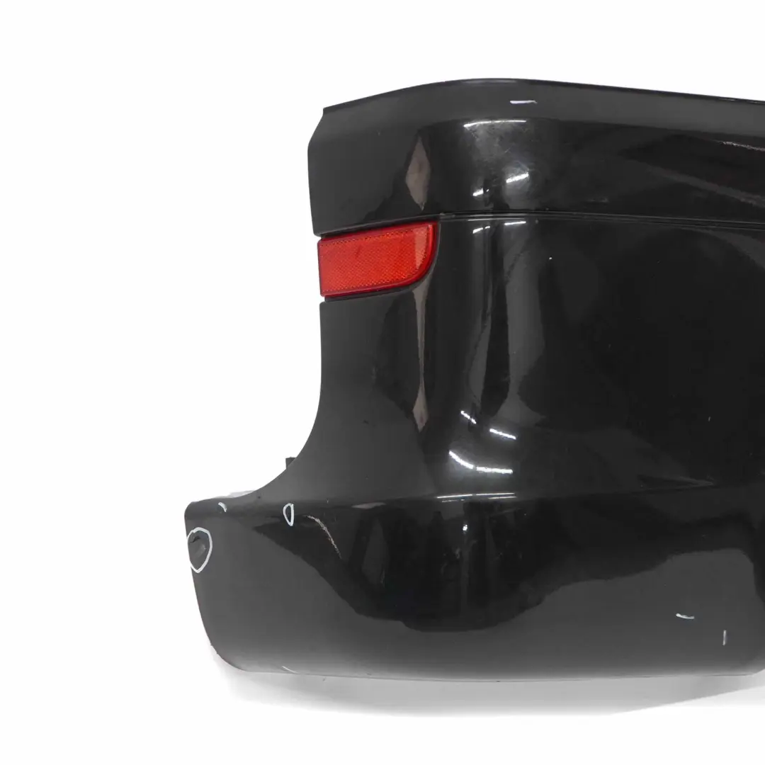 Mercedes Vito W639 Parachoques trasero Derecho Esquina Negro Obsidiana - 197 - SKU A6398801571-OB - Número de pieza A6398801571