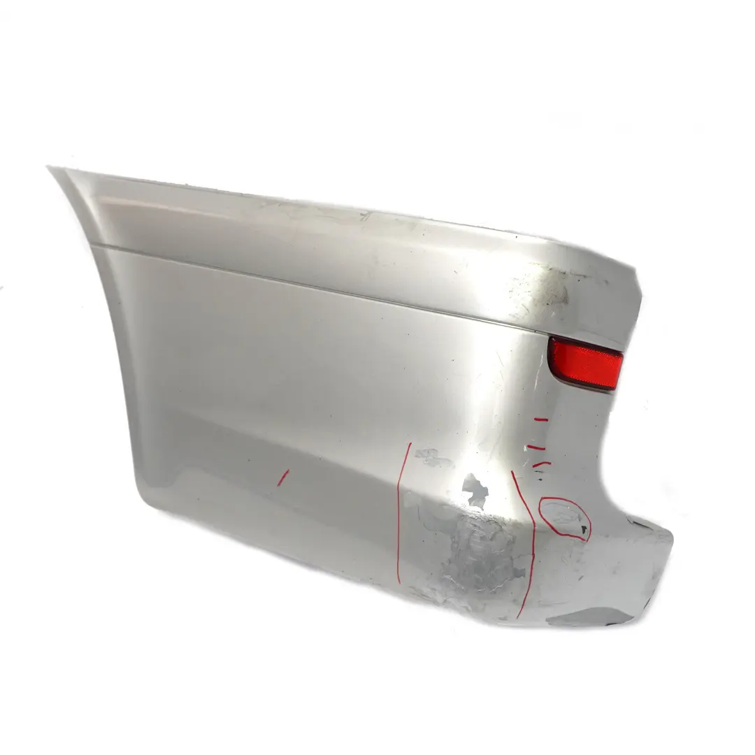 Mercedes Vito W639 Paraurti Posteriore Sinistro Angolare Argento Brillante 9744 - SKU A6398801871-BRS - Numero di parte A6398801871