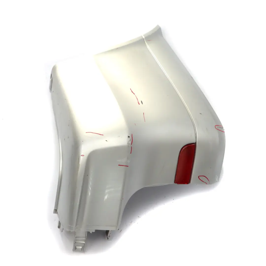 Parachoques Trasero Izquierdo Esquina Plata Brillante - 9744 para Mercedes Vito W639 con número de pieza A6398806171 Mercedes Vito W639 Parachoques Trasero Izquierdo Esquina Plata Brillante - 9744 - SKU A6398806171-BRS - Número de pieza A6398806171