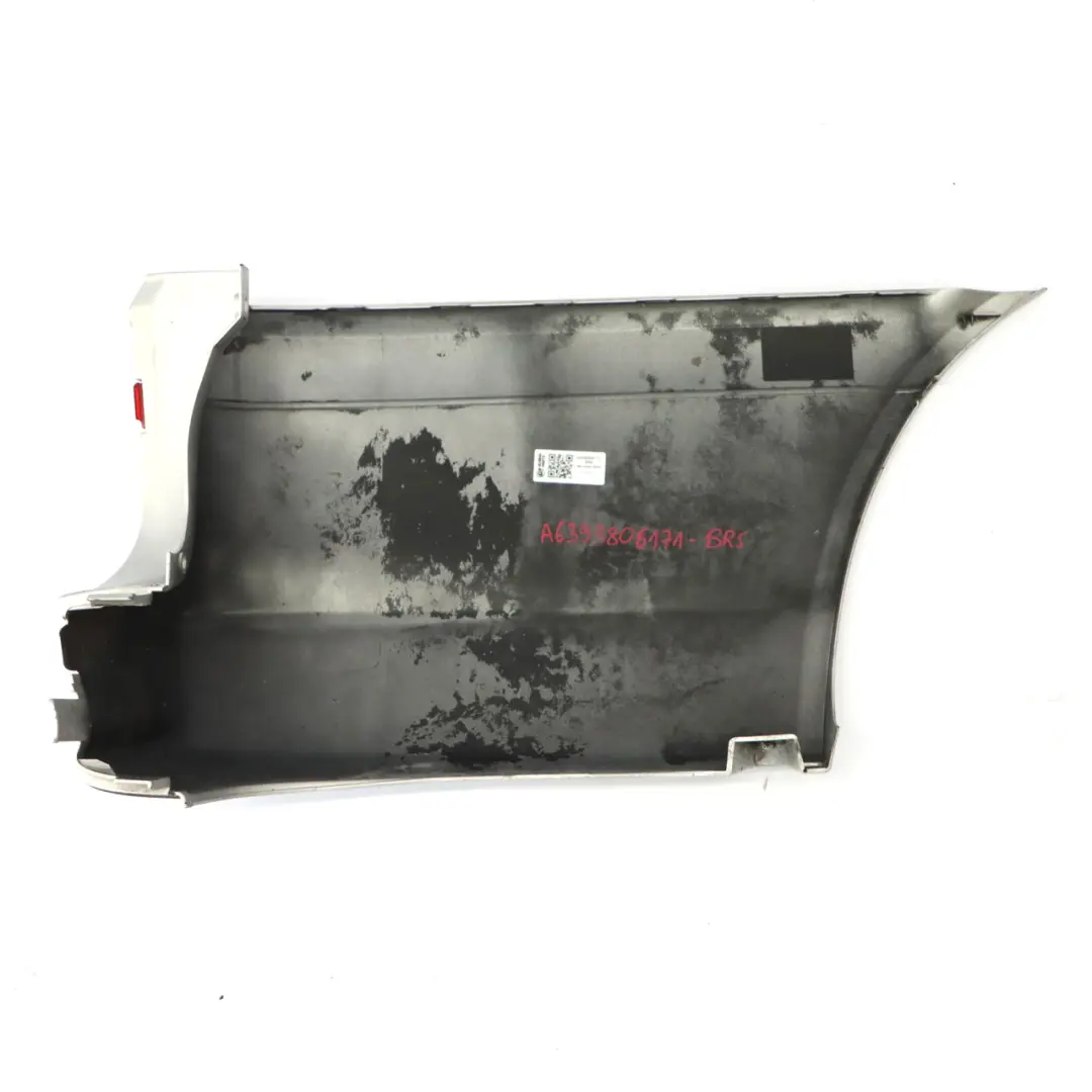 Mercedes Vito W639 Paraurti Posteriore Sinistro Angolare Argento Brillante 9744 - SKU A6398806171-BRS - Numero di parte A6398806171