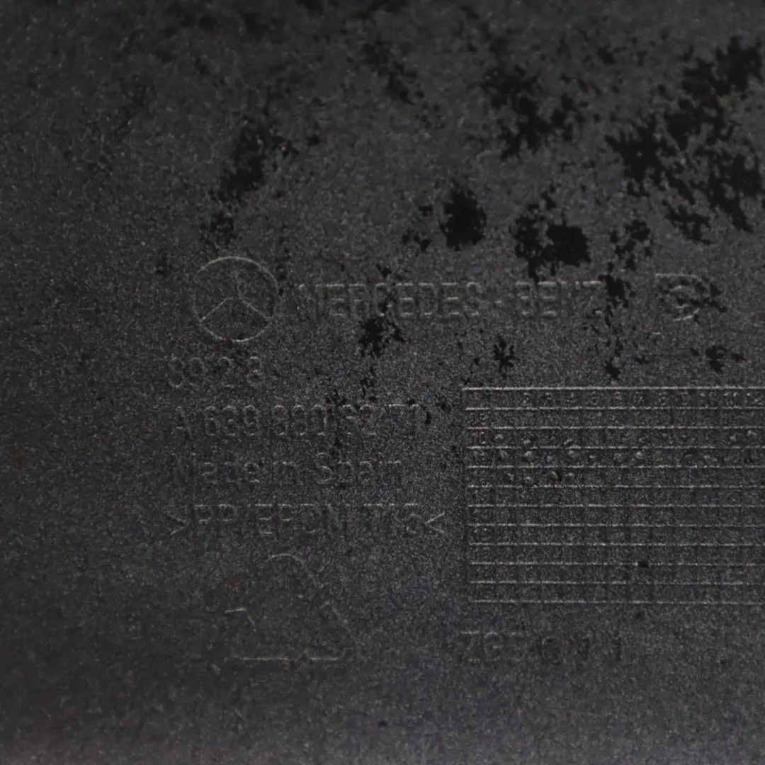 Bumper Right O/S Side Corner Cover Brilliant Silver 9744 to Mercedes Vito W639 Rear with Part number A6398806271 Mercedes Vito W639 Rear Bumper Right O/S Side Corner Cover Brilliant Silver 9744 - SKU A6398806271-BRS - Part number A6398806271