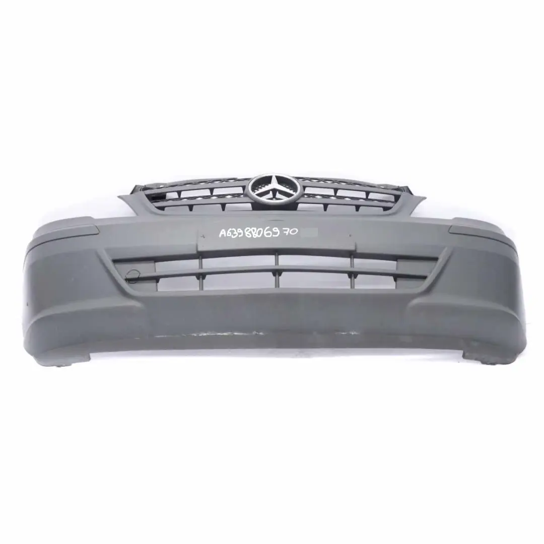 Front Bumper Trim Panel Covering Primed to Mercedes Vito W639 with Part number A6398806970 Mercedes Vito W639 Front Bumper Trim Panel Covering Primed - SKU A6398806970-1 - Part number A6398806970