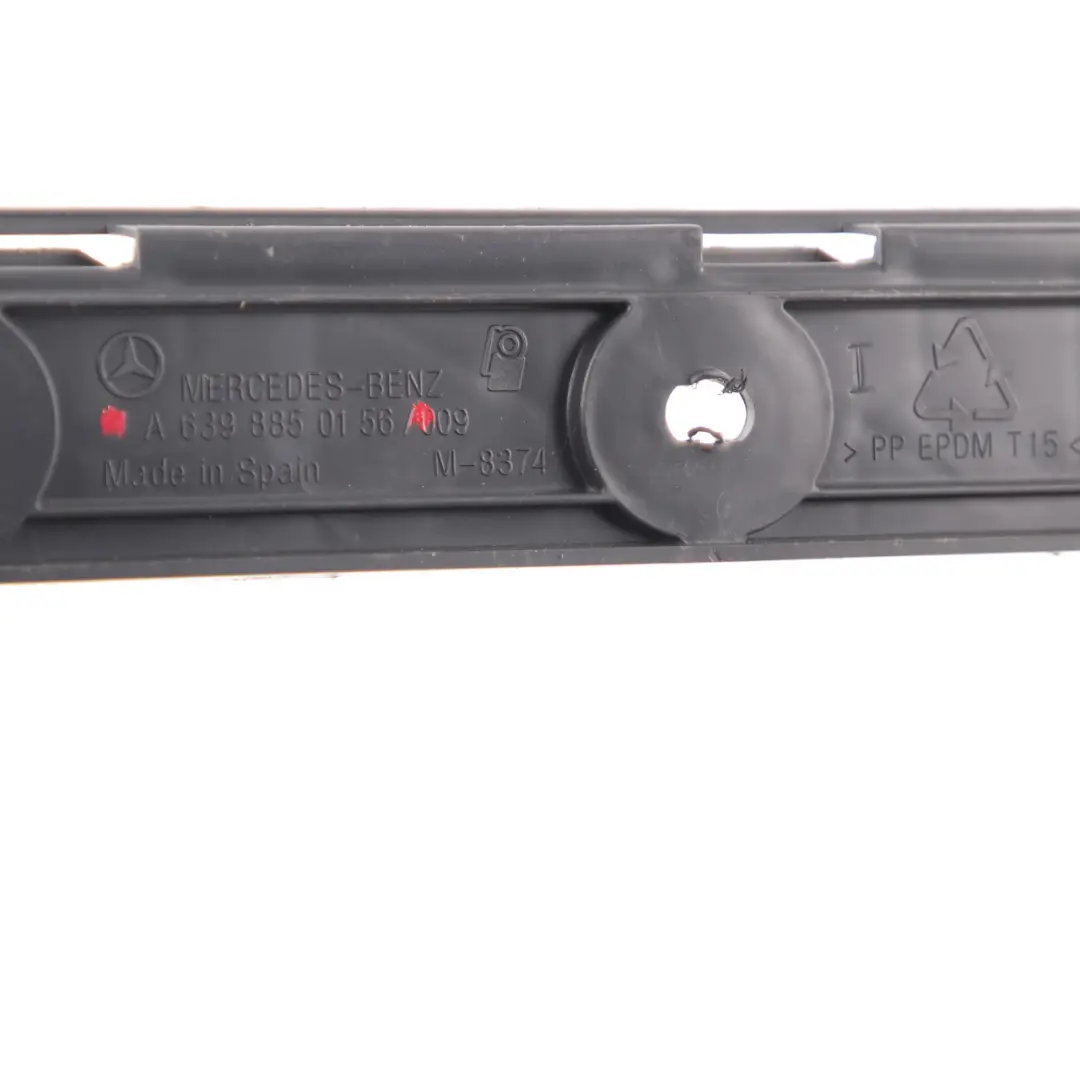 Mercedes W639 Staffa paraurti posteriore sinistra Striscia montaggio - SKU A6398850156 - Numero di parte A6398850156