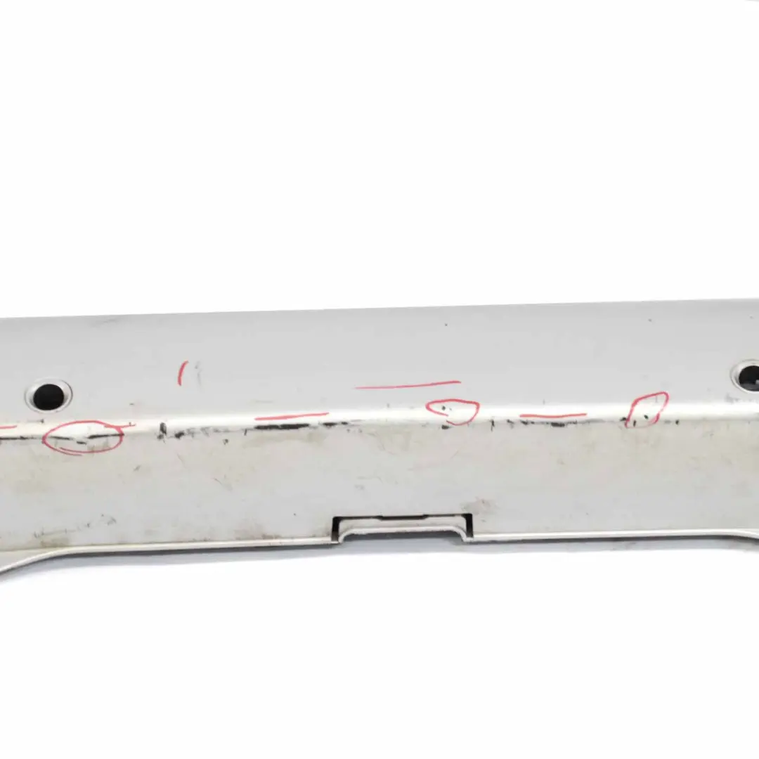 Bumper Centre Holder Bracket Mount Brilliant Silver 9744 to Mercedes Vito W639 Rear with Part number A6398851725 Mercedes Vito W639 Rear Bumper Centre Holder Bracket Mount Brilliant Silver 9744 - SKU A6398851725-BRS - Part number A6398851725