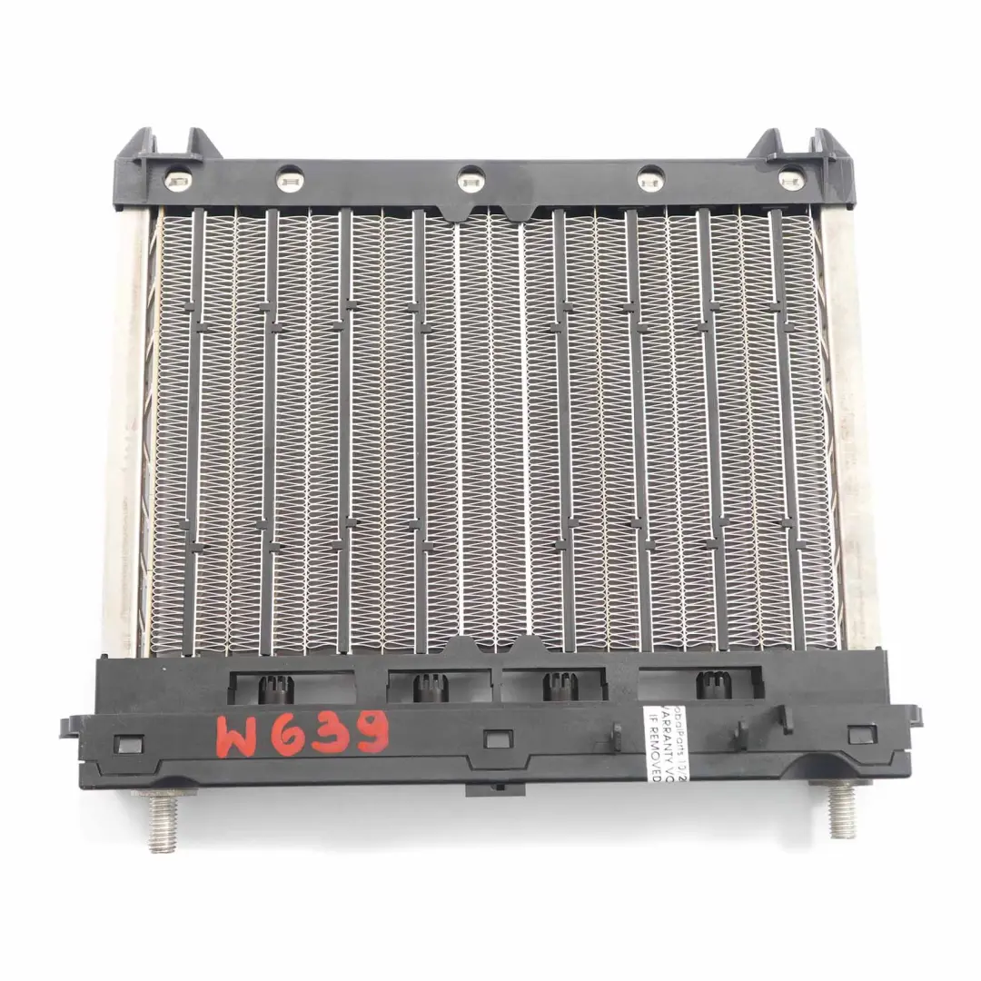 Heater Booster Matrix Electric Auxiliary to Mercedes W639 with Part number A6399002600 Mercedes W639 Heater Booster Matrix Electric Auxiliary - SKU A6399002600 - Part number A6399002600