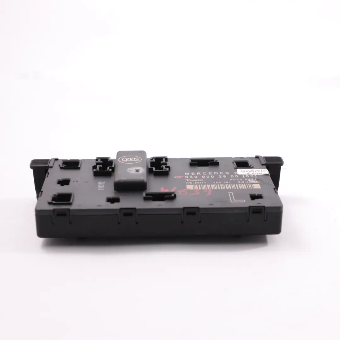 Mercedes Vito W639 Door Module Front Left N/S Control Unit ECU - SKU A6399002900 - Part number A6399002900