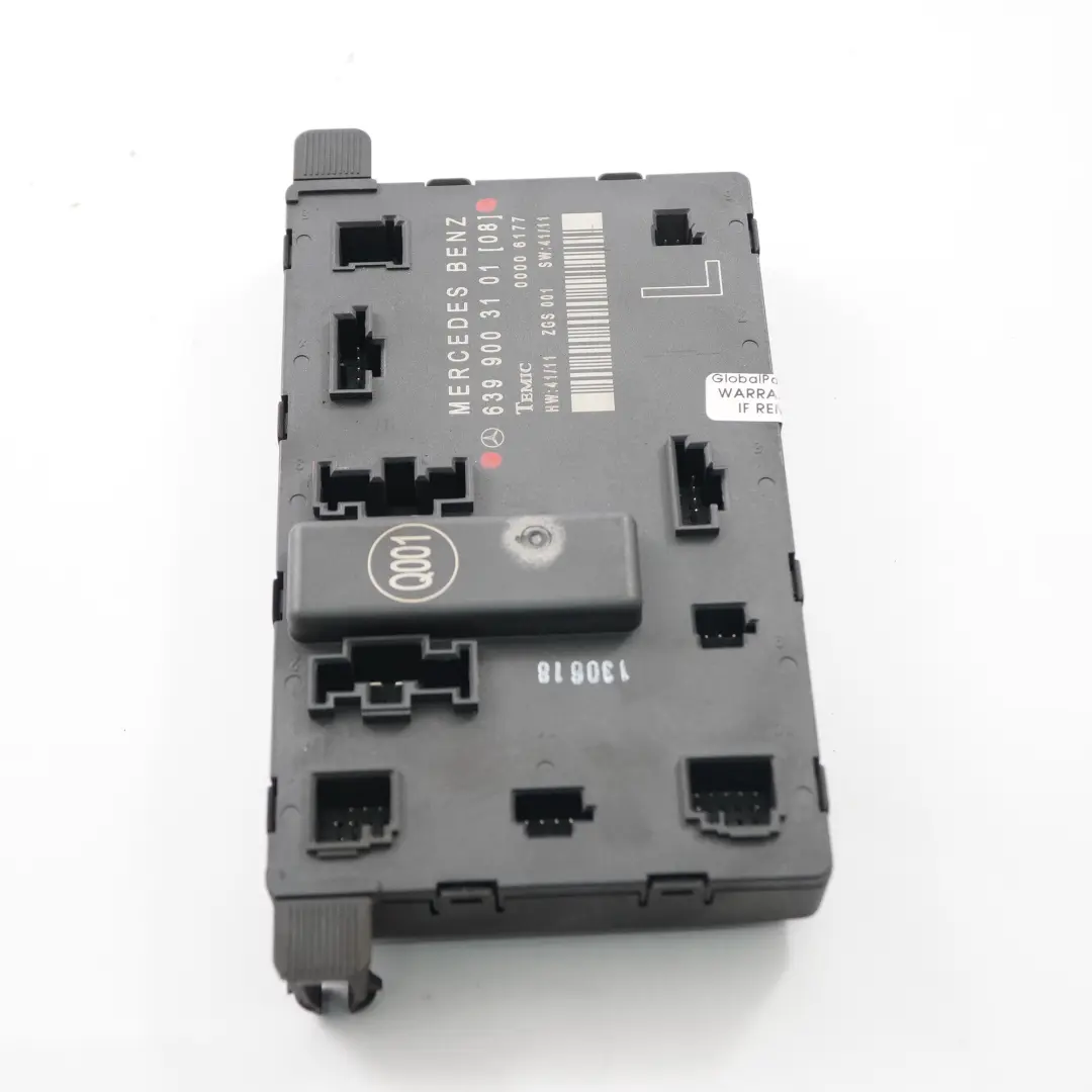 Mercedes Vito W639 Door Module Front Left N/S Control Unit ECU - SKU A6399003101 - Part number A6399003101