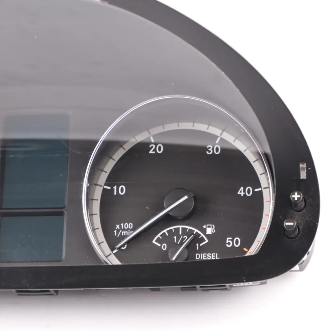 Instrument Cluster Speedometer MPH RPM Manual to Mercedes W639 Vito with Part number A6399005101 Mercedes W639 Vito Instrument Cluster Speedometer MPH RPM Manual - SKU A6399005101 - Part number A6399005101