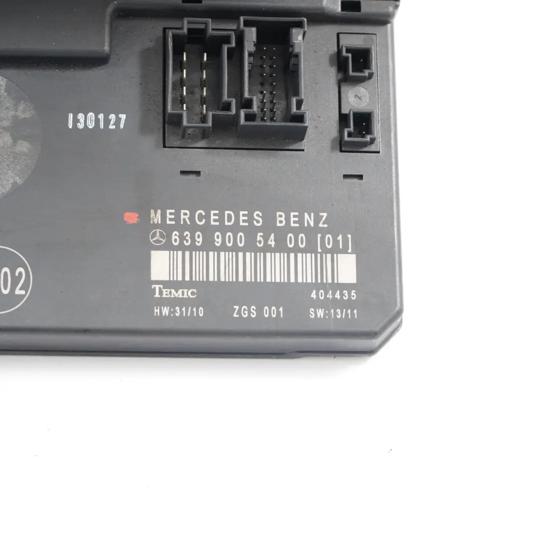 Mercedes Vito W639 Fuse Box Relay Control Unit Electric Module SAM - SKU A6399005400 - Part number A6399005400