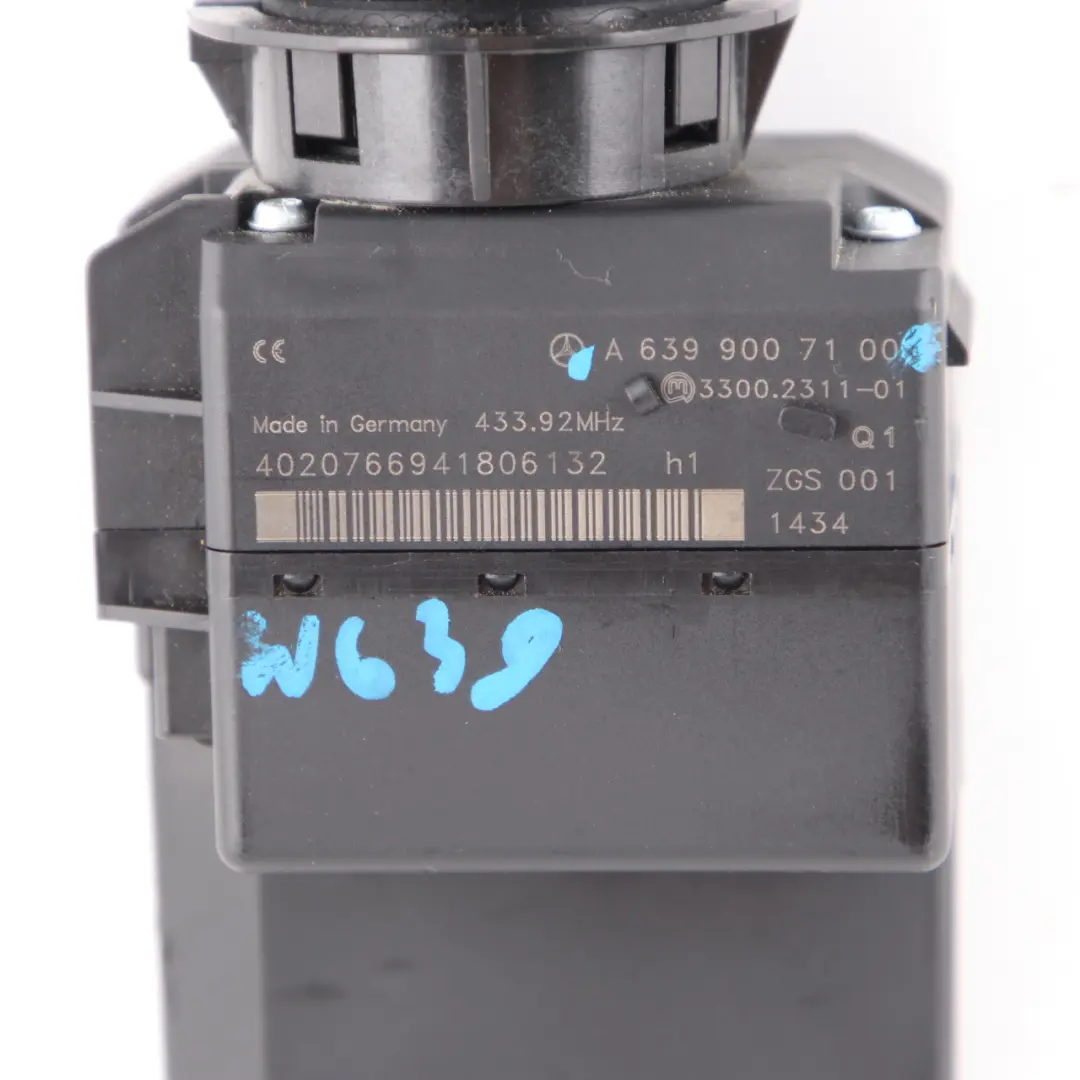Mercedes Vito W639 Interrupteur D'Allumage Verrouillage Avec Clé - SKU A6399007100 - Numéro de pièce A6399007100