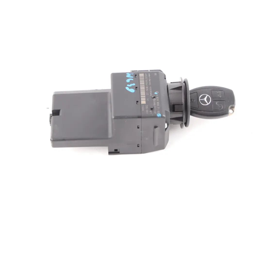 Mercedes Vito W639 Ignition Switch Barrel Lock Control Unit With Key - SKU A6399007100 - Part number A6399007100