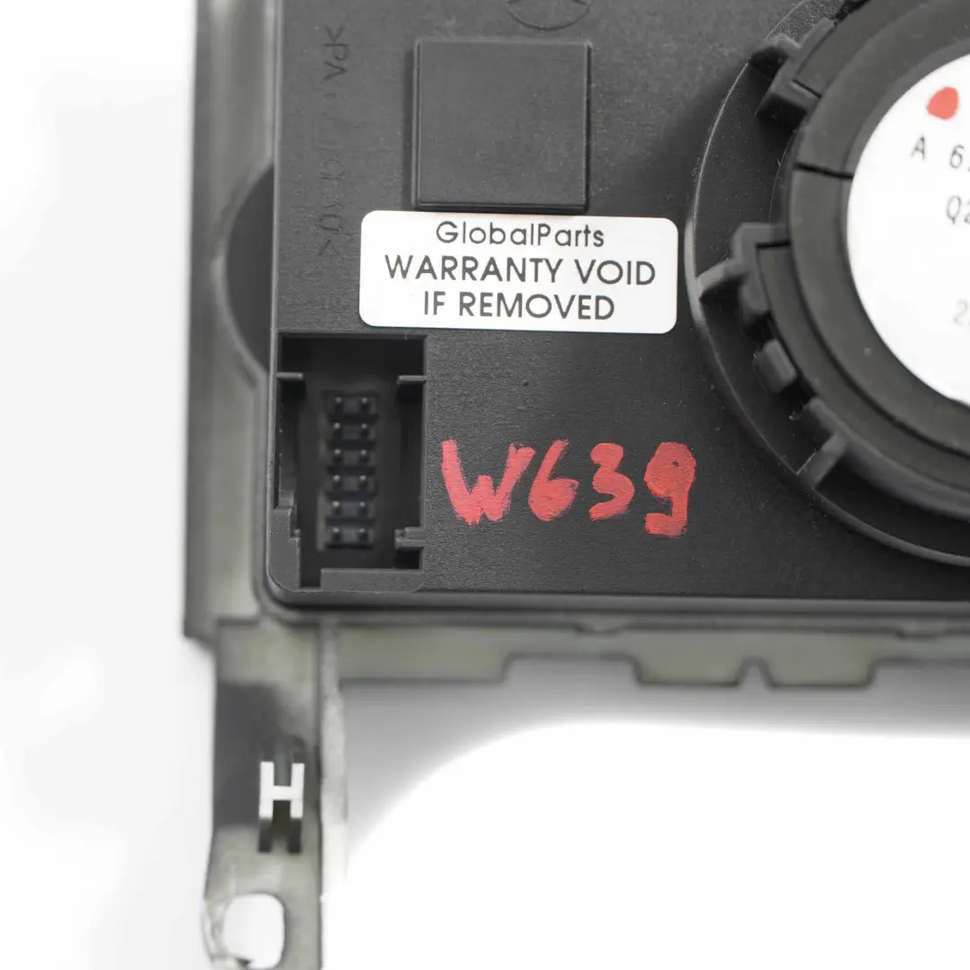 Mercedes Vito Viano W639 Unidad De Interruptor De Faros Boton Pomo - SKU A6399050000 - Número de pieza A6399050000
