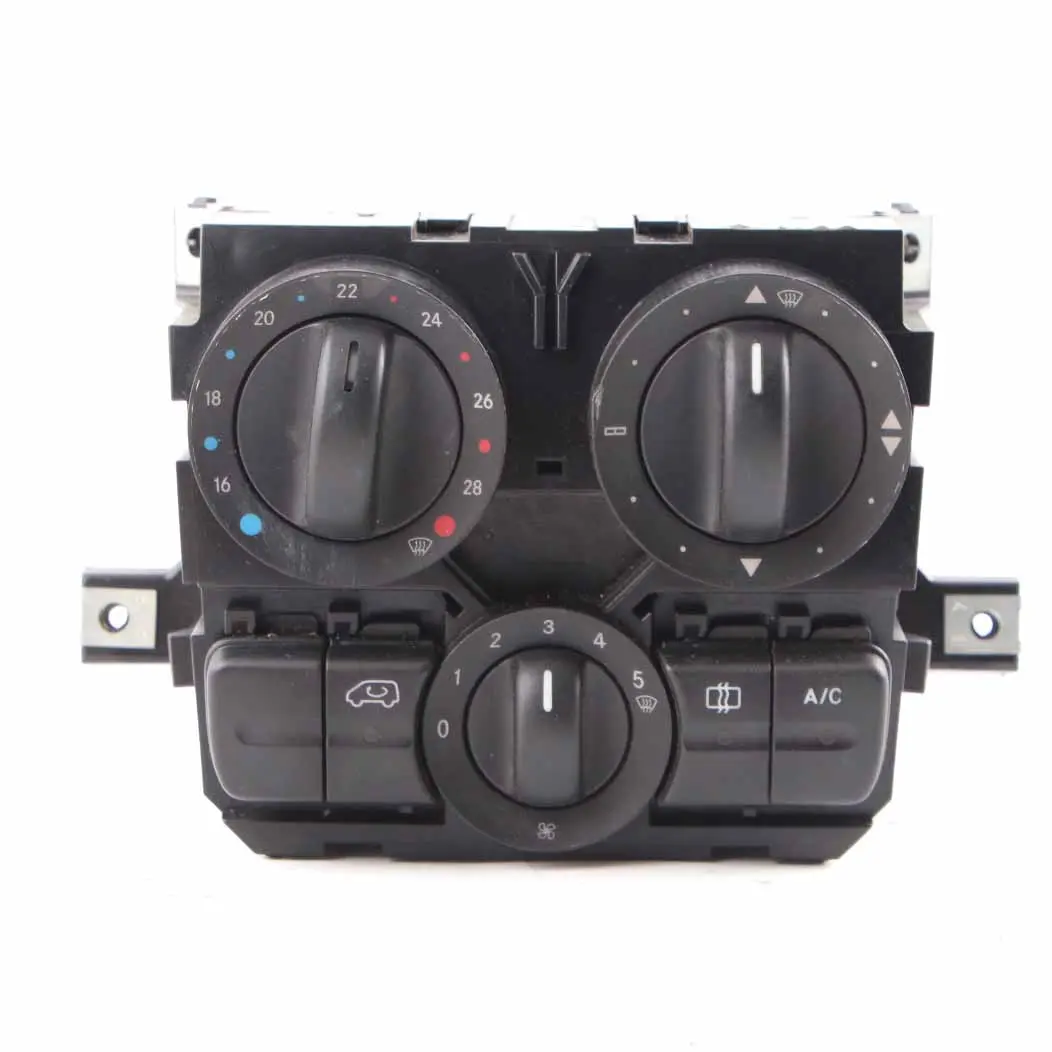 Conditioning A/C Control Switch Panel Unit to Mercedes Vito W639 Air with Part number A6399060000 Mercedes Vito W639 Air Conditioning A/C Control Switch Panel Unit - SKU A6399060000 - Part number A6399060000