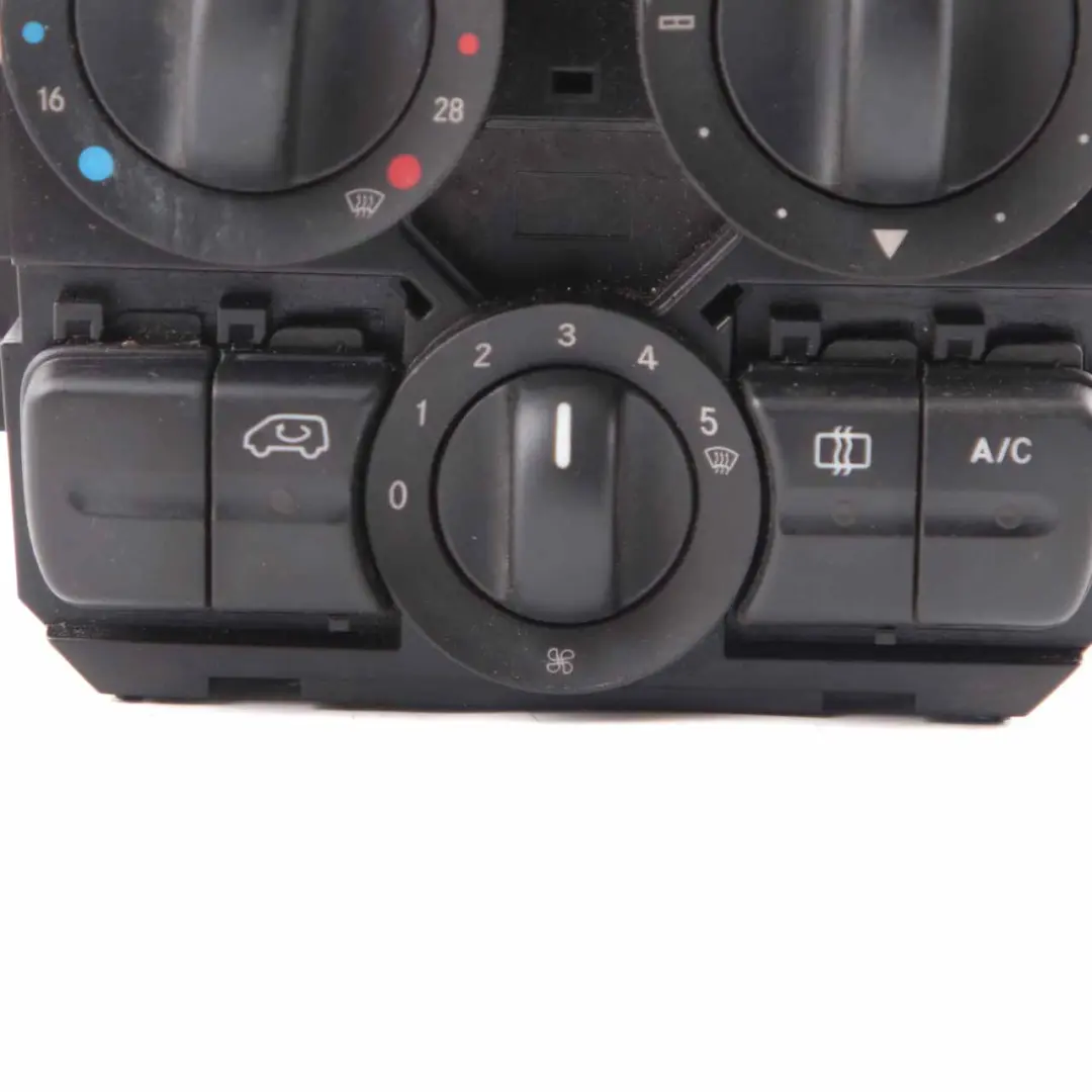 Conditioning A/C Control Switch Panel Unit to Mercedes Vito W639 Air with Part number A6399060000 Mercedes Vito W639 Air Conditioning A/C Control Switch Panel Unit - SKU A6399060000 - Part number A6399060000