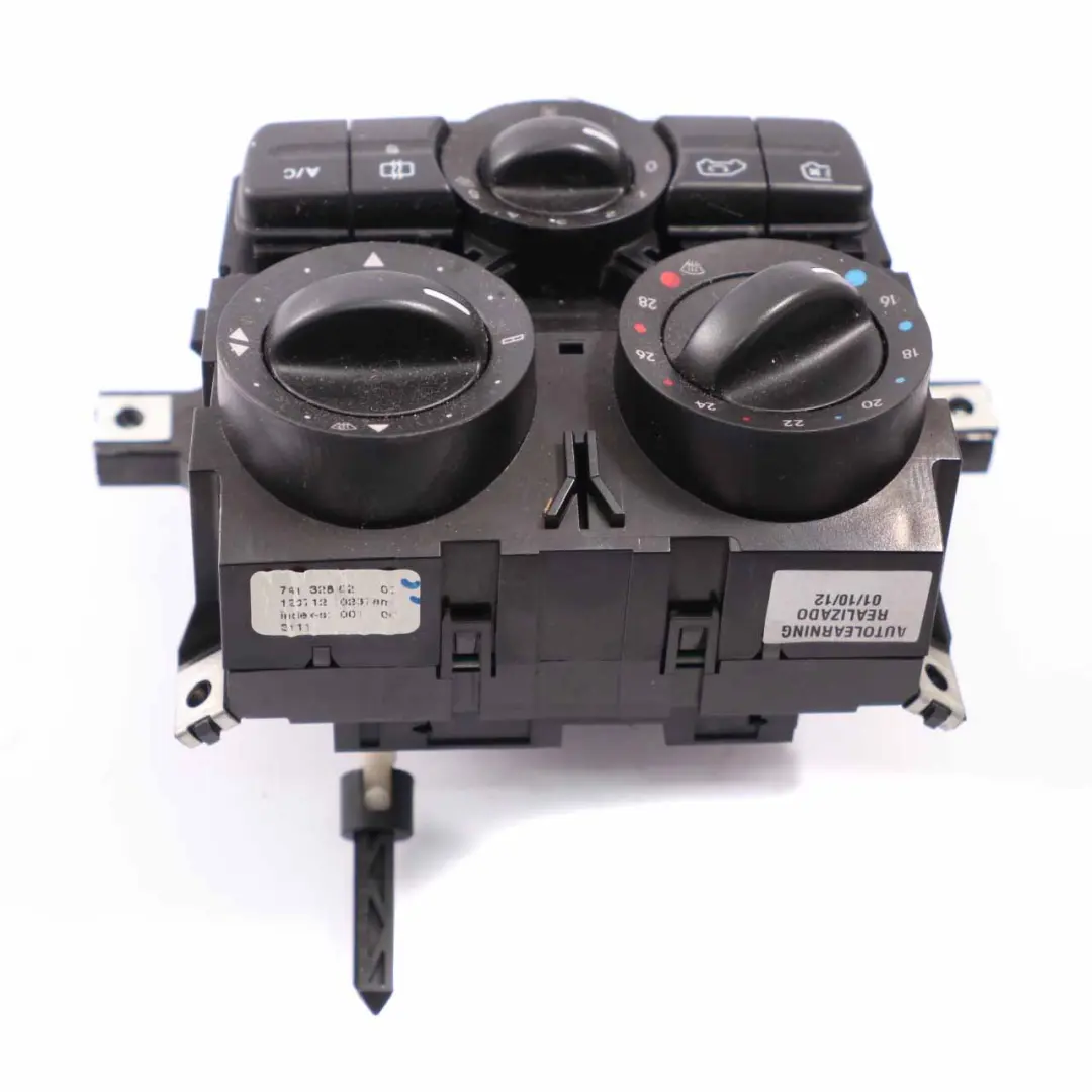 Mercedes Vito Viano W639 AC Climate Heater Control Unit Switch Panel - SKU A6399060100 - Part number A6399060100