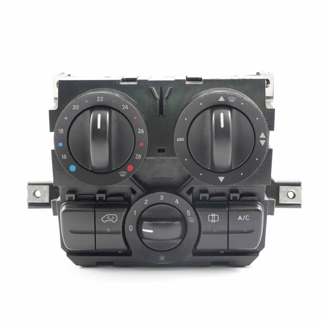 Unidad Aire Acondicionado Interruptores Control para Mercedes Vito W639 con número de pieza A6399061300 Mercedes Vito W639 Unidad Aire Acondicionado Interruptores Control - SKU A6399061300 - Número de pieza A6399061300